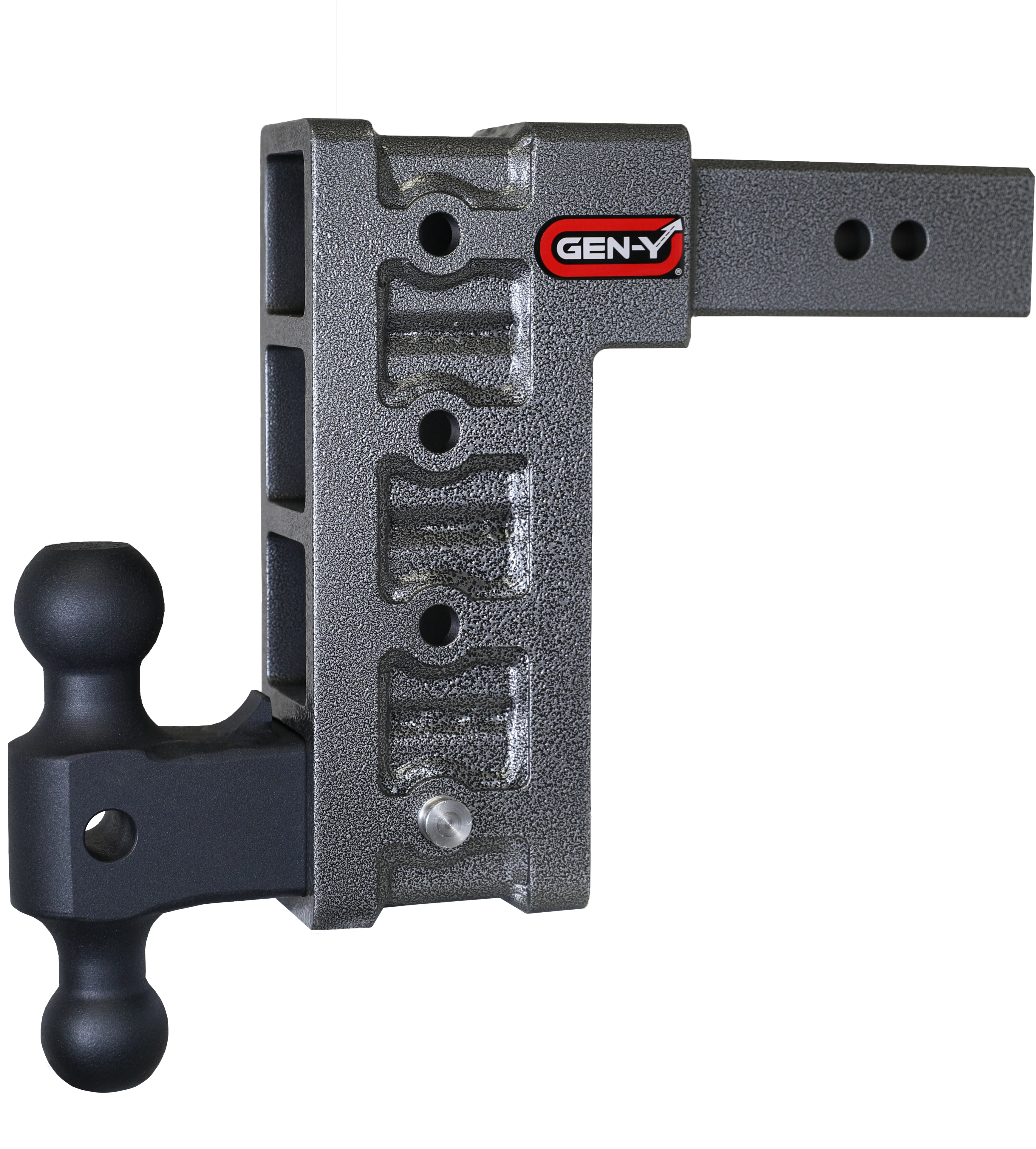 GEN-Y Hitch GH-614 - Mega-Duty Drop Hitch, Silver Vein, Steel