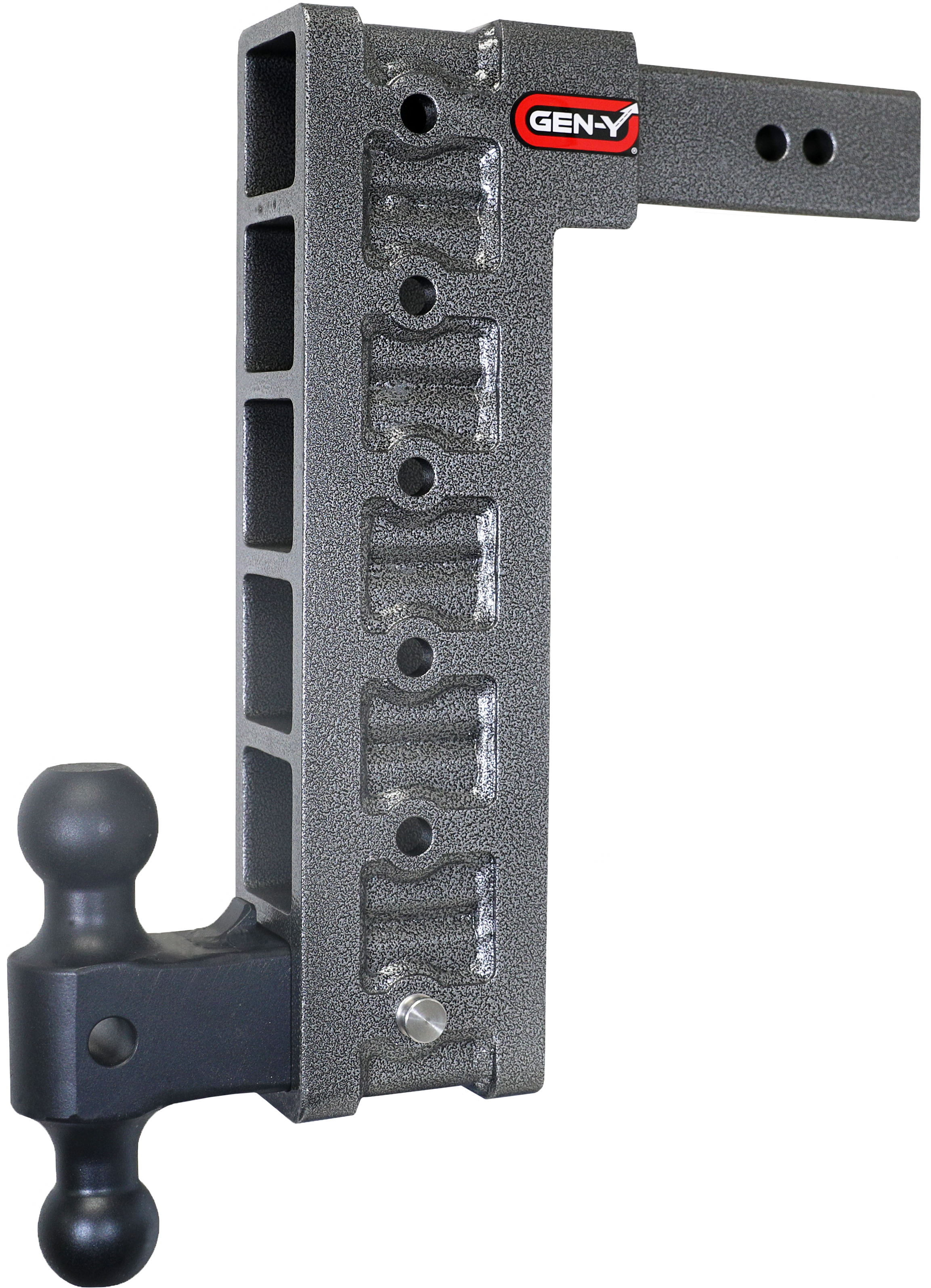 GEN-Y Hitch GH-616 - Mega-Duty Drop Hitch, Silver Vein, Steel