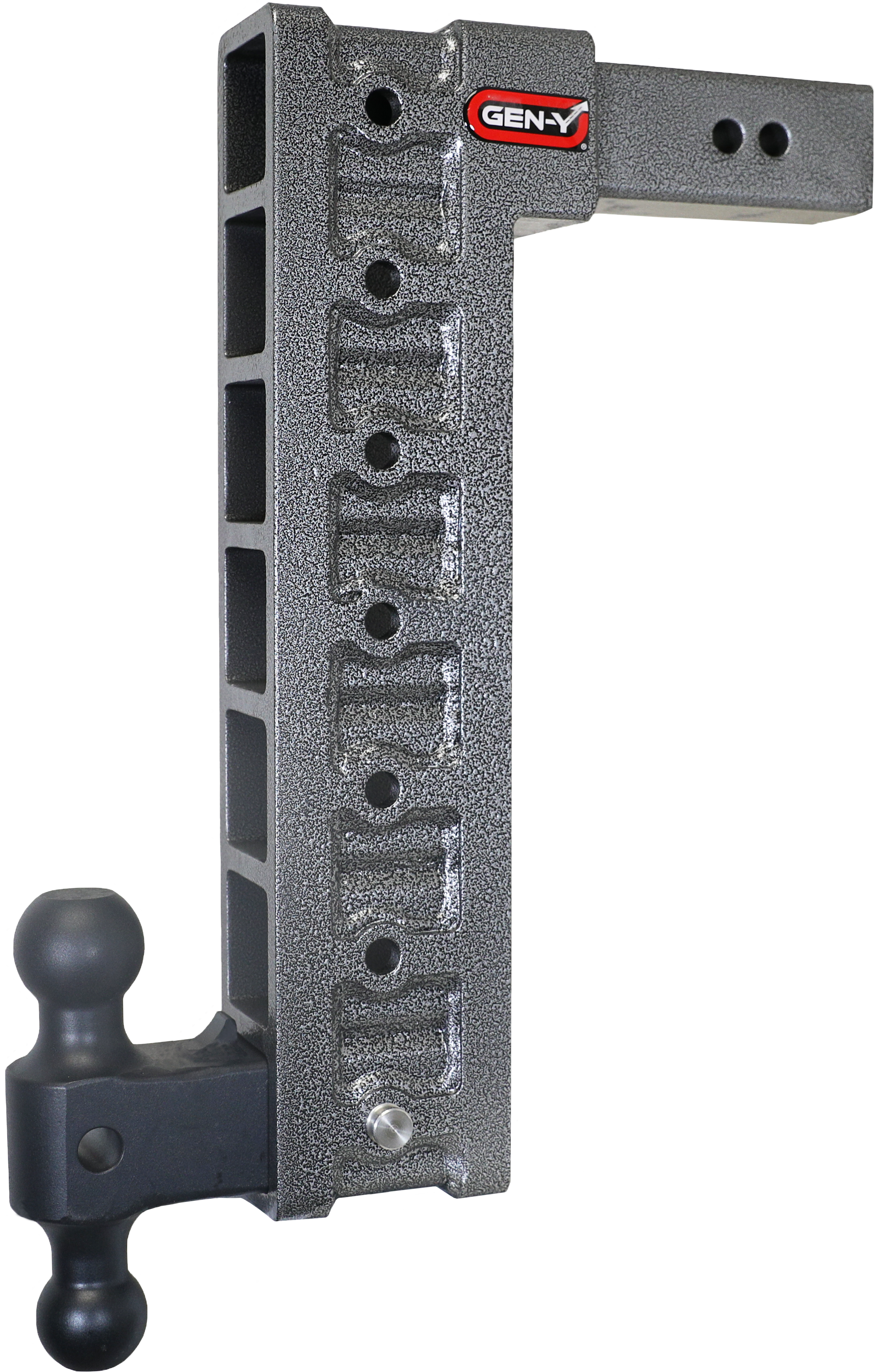 GEN-Y Hitch GH-617 - Mega-Duty Drop Hitch, Silver Vein, Steel