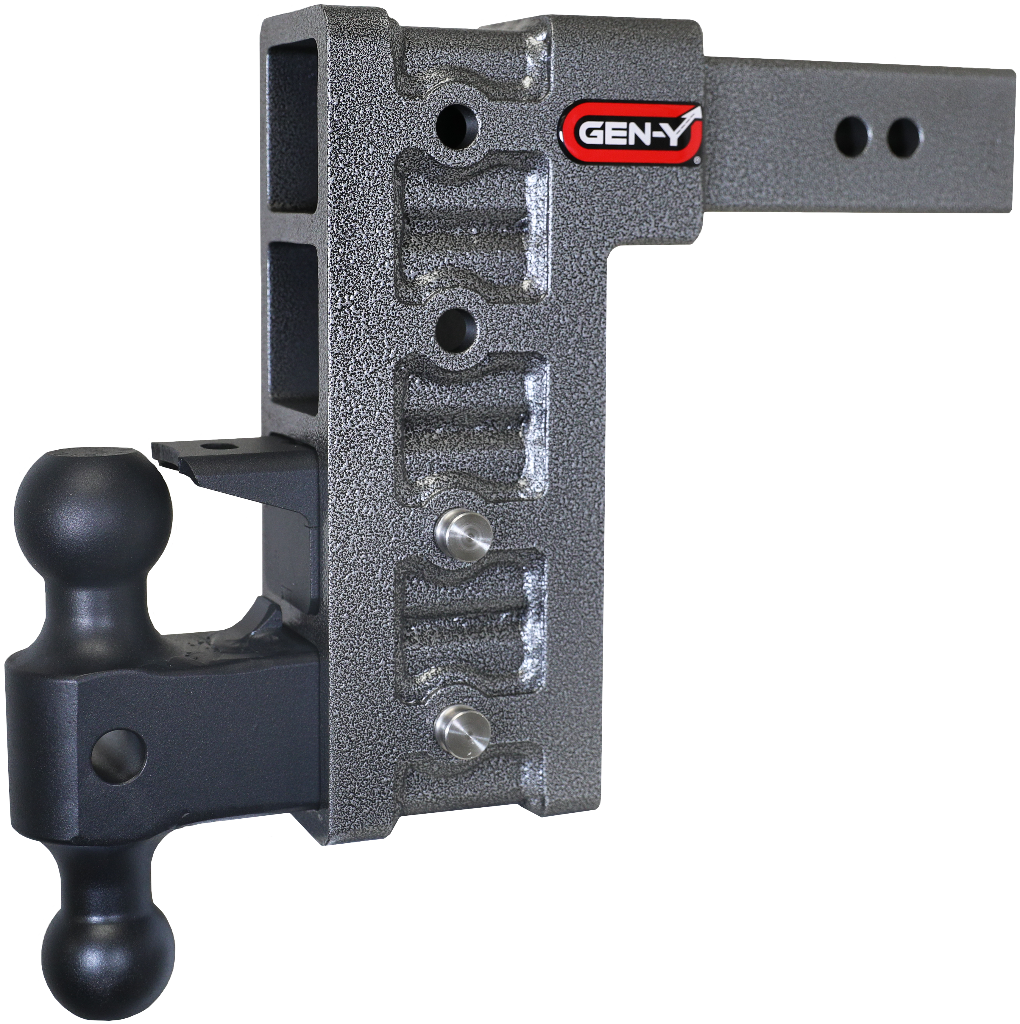 GEN-Y Hitch GH-624 - Mega-Duty Drop Hitch, Silver Vein, Steel