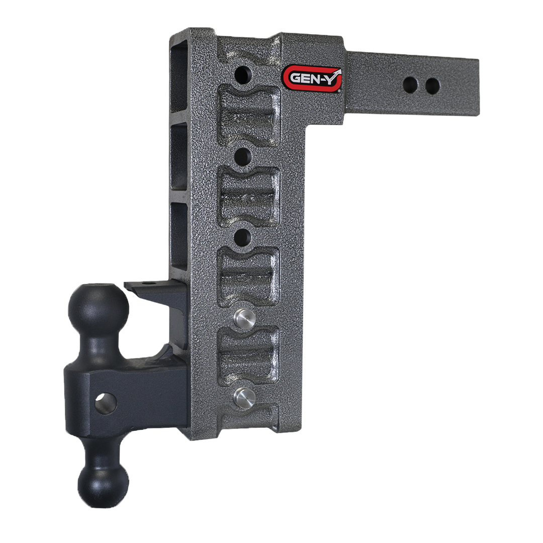 GEN-Y Hitch GH-625 - Mega-Duty Drop Hitch, Silver Vein, Steel