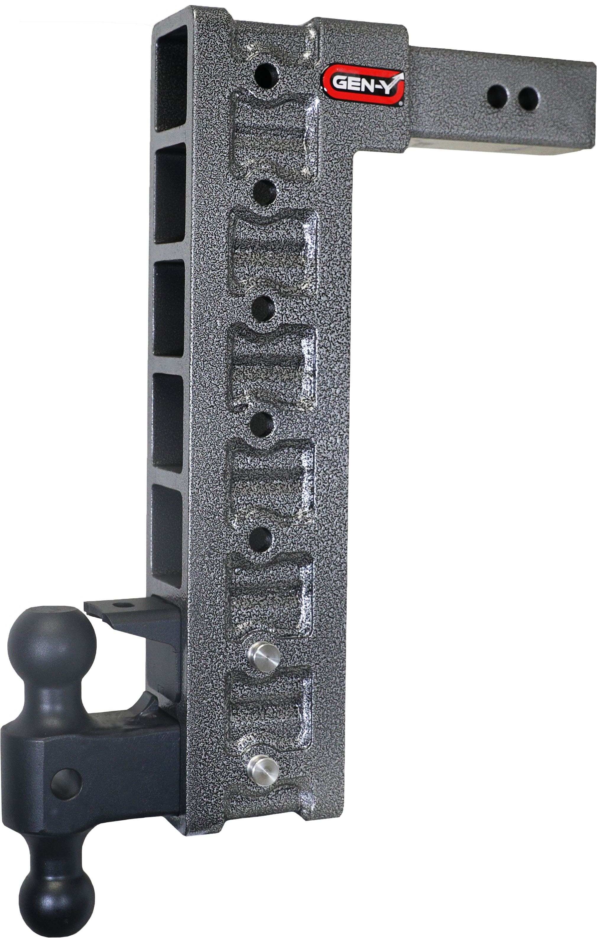 GEN-Y Hitch GH-627 - Mega-Duty Drop Hitch, Silver Vein, Steel