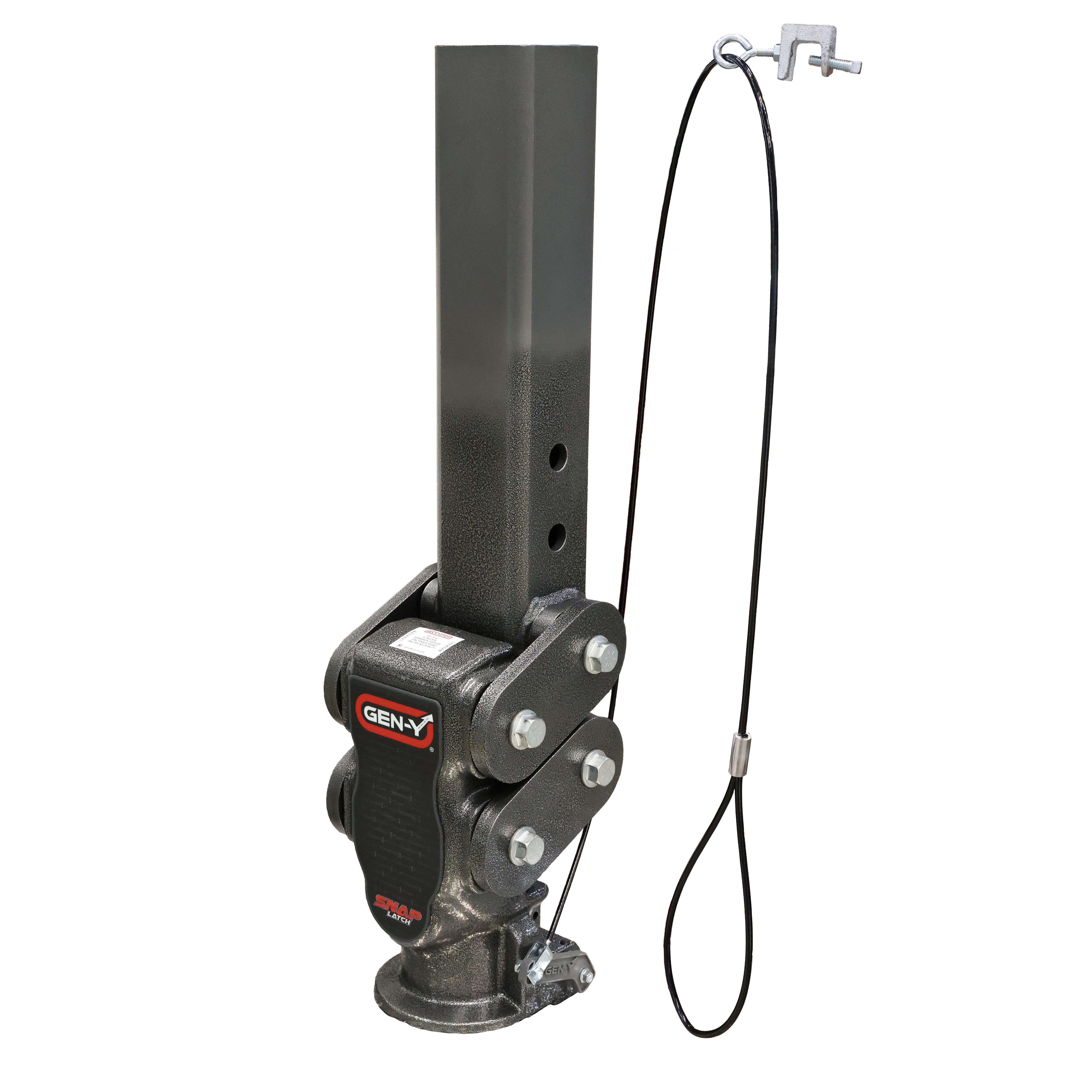 GEN-Y Hitch GH-7092 - Gooseneck Hitch, Silver Vein, Steel