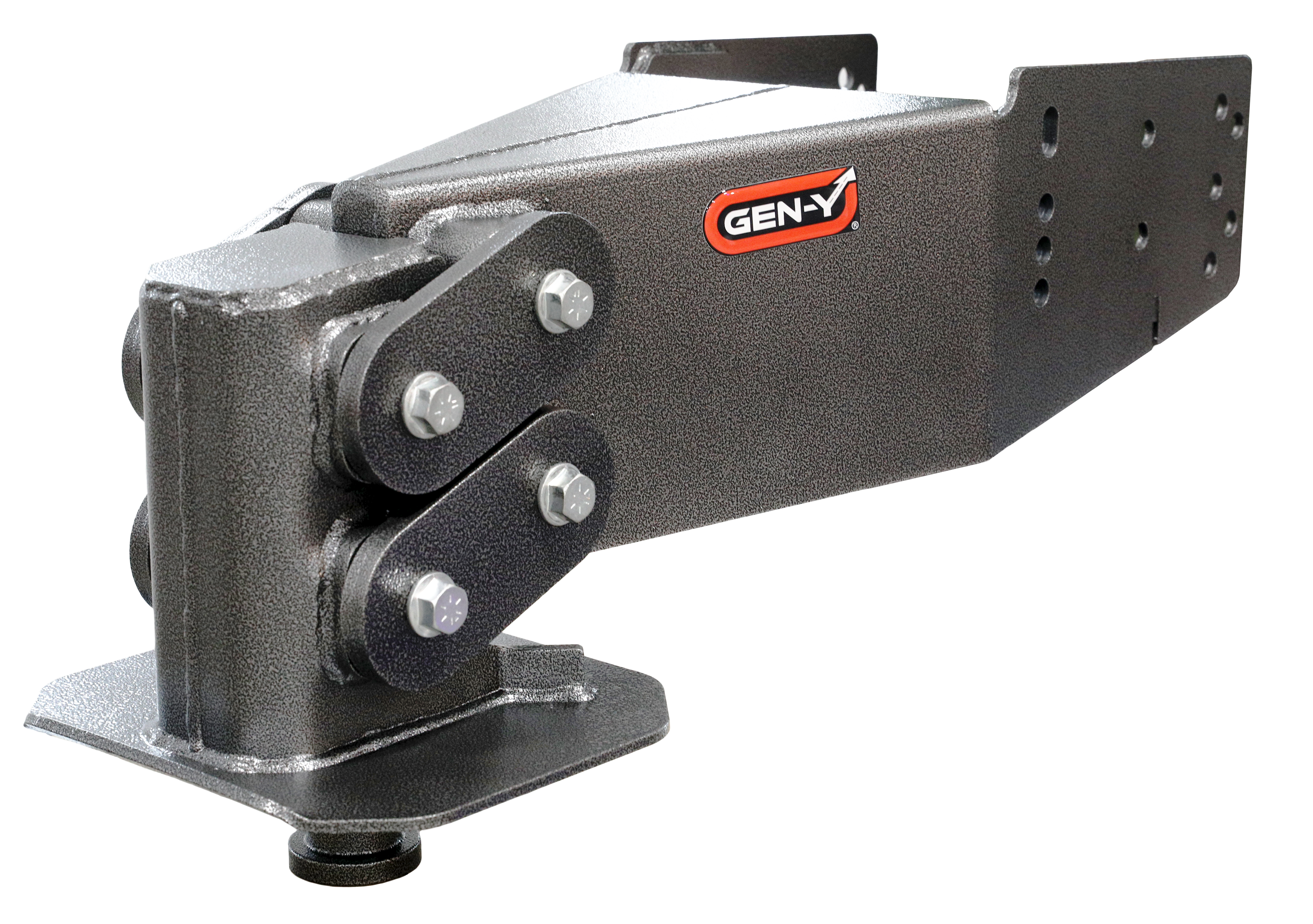 GEN-Y Hitch GH-8050 - 5th Wheel Pin Box, Silver Vein, Steel