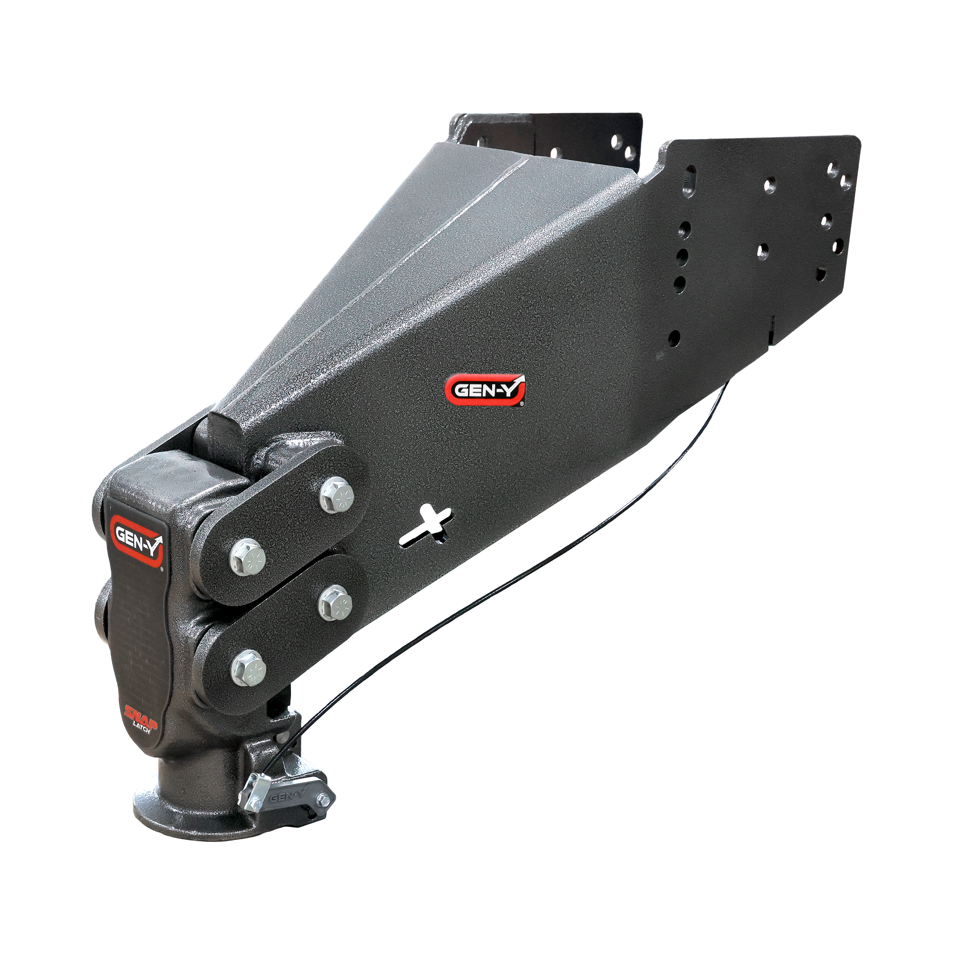 GEN-Y Hitch GH-8055AL - Gooseneck Hitch, Silver Vein, Steel