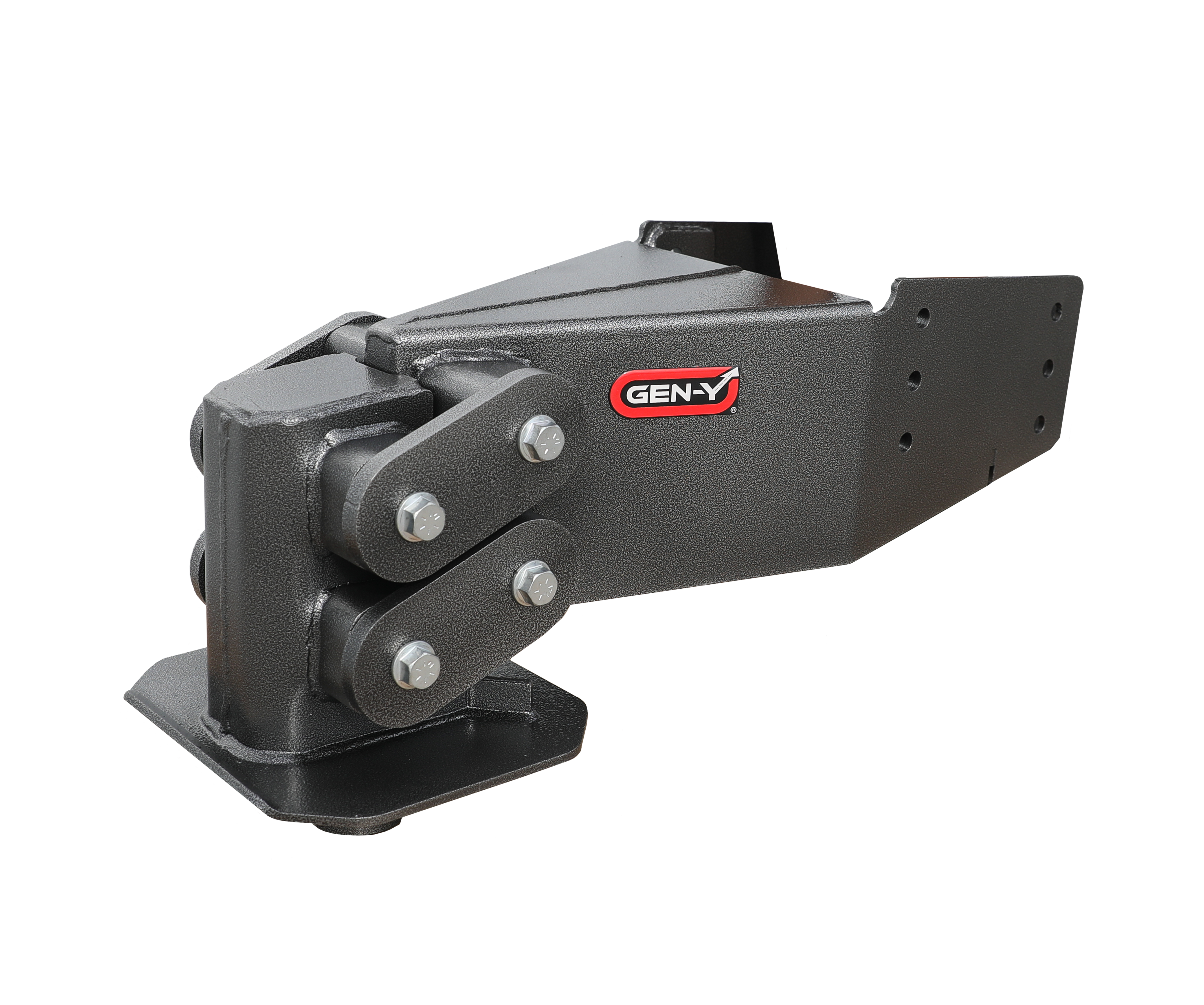 GEN-Y Hitch GH-8071 - 5th Wheel Pin Box, Silver Vein, Steel