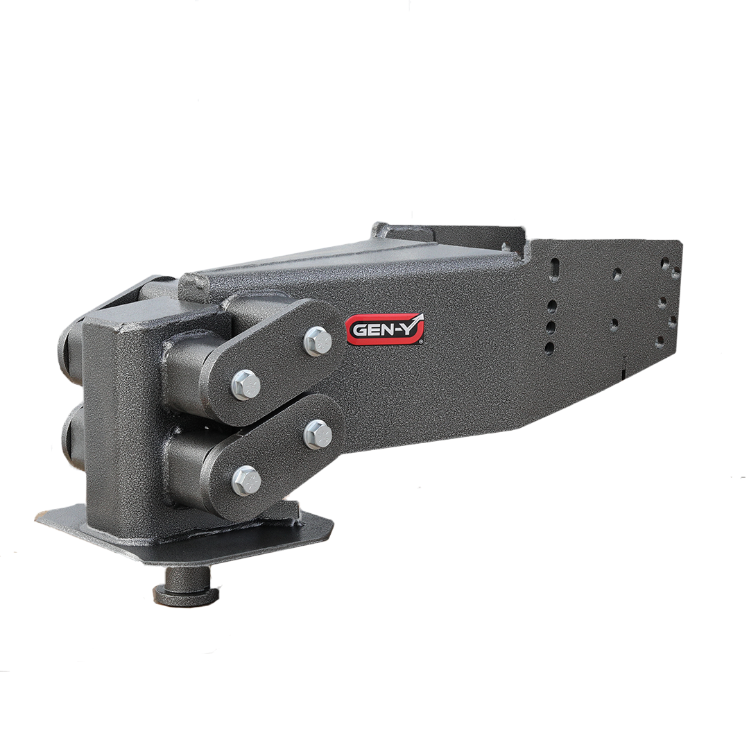 GEN-Y Hitch GH-8090 - 5th Wheel Pin Box, Silver Vein, Steel