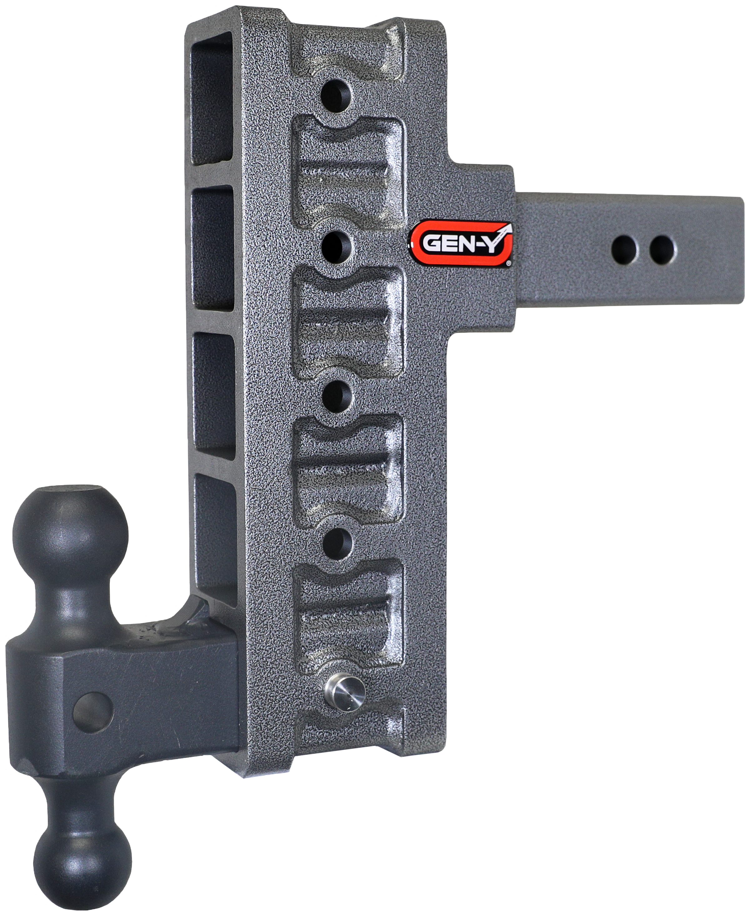 GEN-Y Hitch GH-915 - Mega-Duty Drop Hitch, Silver Vein, Steel