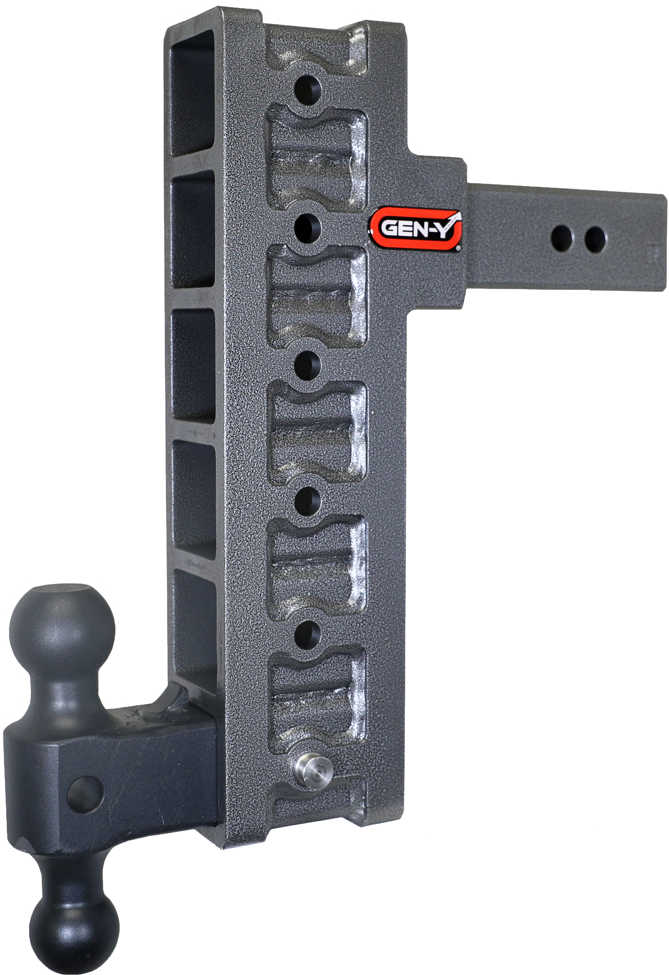 GEN-Y Hitch GH-916 - Mega-Duty Drop Hitch, Silver Vein, Steel