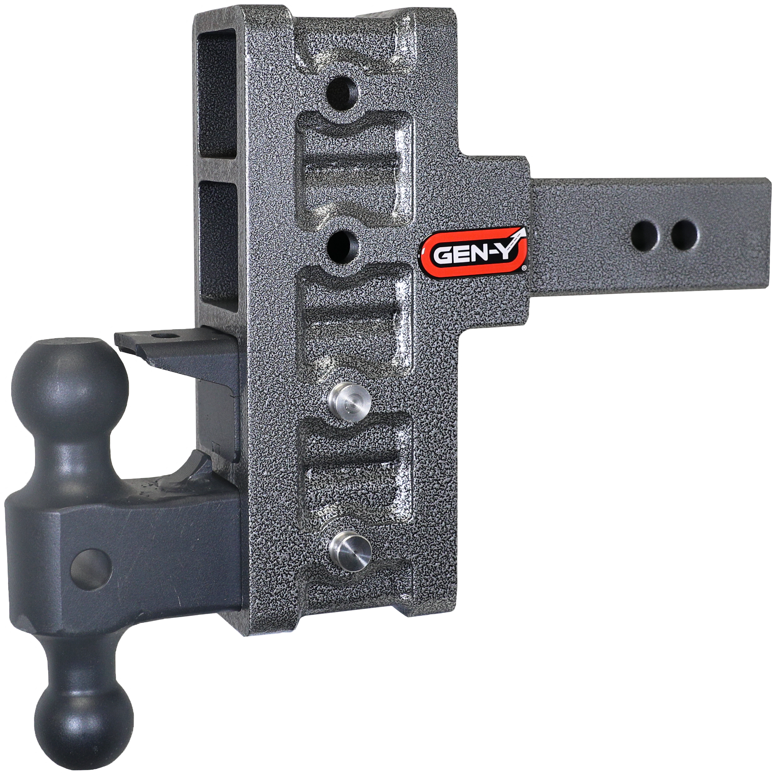 GEN-Y Hitch GH-924 - Mega-Duty Drop Hitch, Silver Vein, Steel