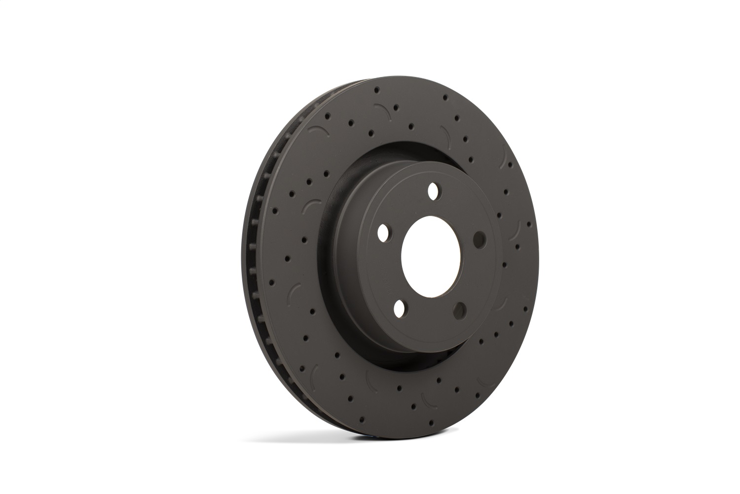 Hawk Talon for Subaru 2009 Forester Drilled and Slotted Front Brake Rotor Set