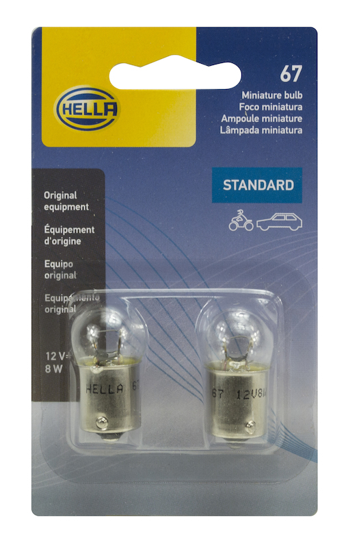 Hella 67Tb Hella Turn Signal Light Bulb 67Tb - Foto 3 di 6