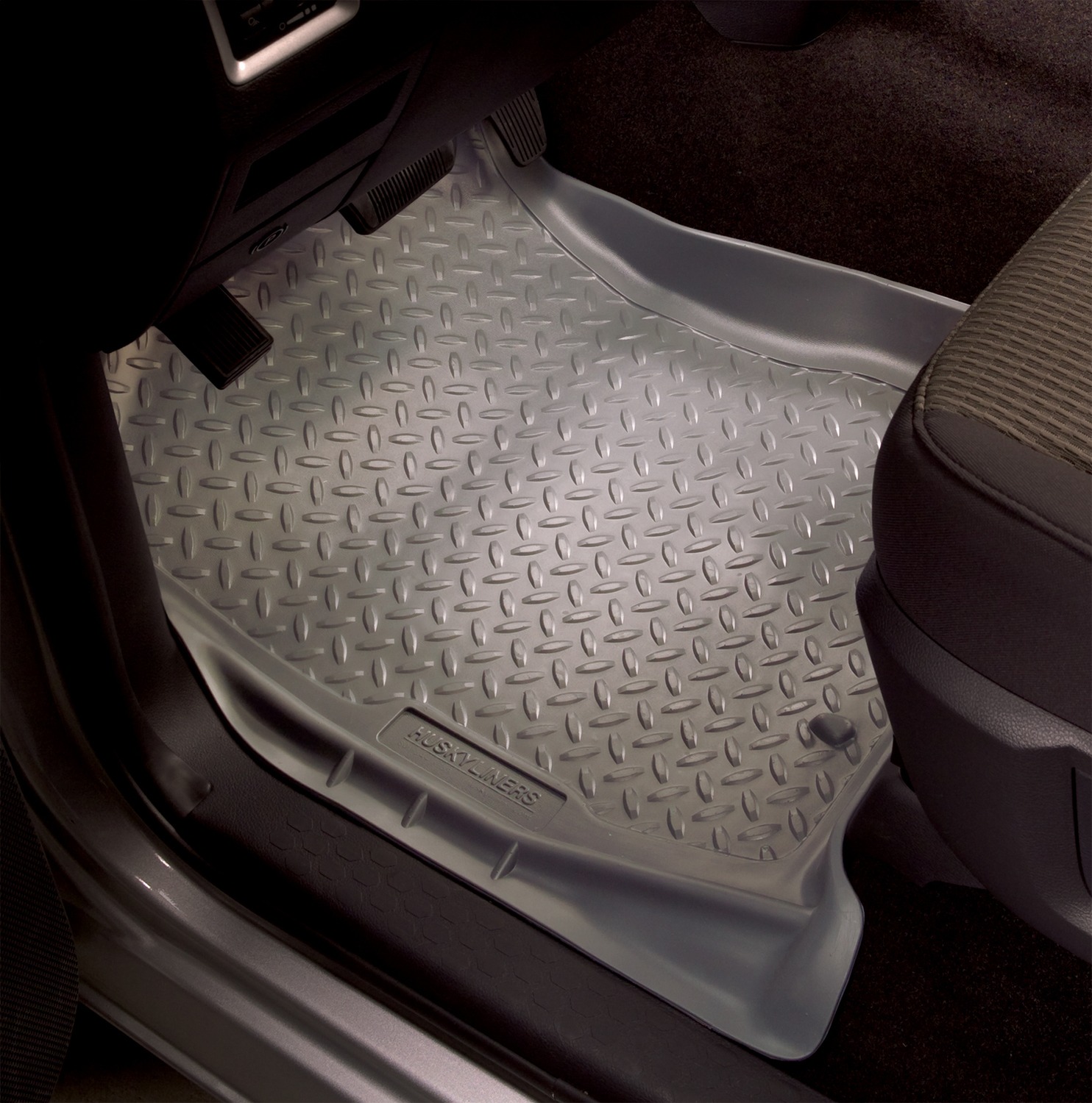 Husky Liners 30713 - Classic Style, Tan, TPE - Thermoplastic Elastomer