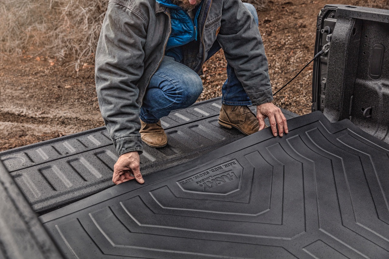 Husky Liners 16004 - Truck Bed Mat, 5'10" Bed, Black