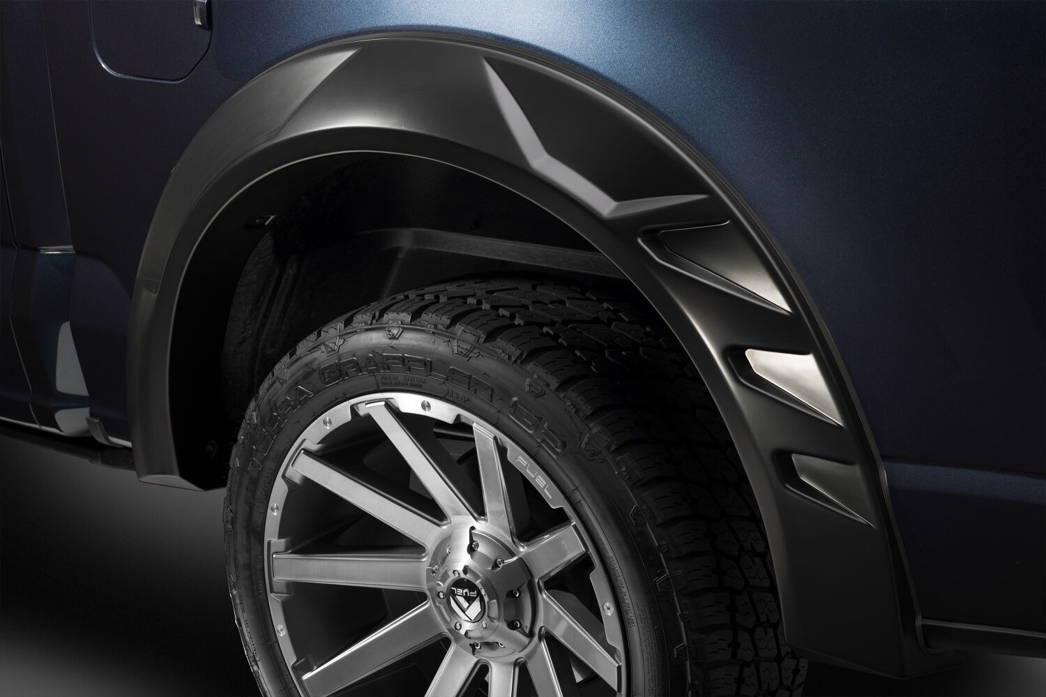 Husky Liners DRT Fender Flares Black Smooth Finish 4-Piece Set 2014-2021 Toyota Tundra