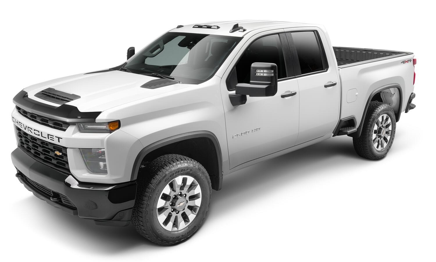 Aeroskin Hood Protector; Smoke 2019-2026 Chevrolet Silverado 1500; 2022-2022 Chevrolet Silverado 1500 LTD