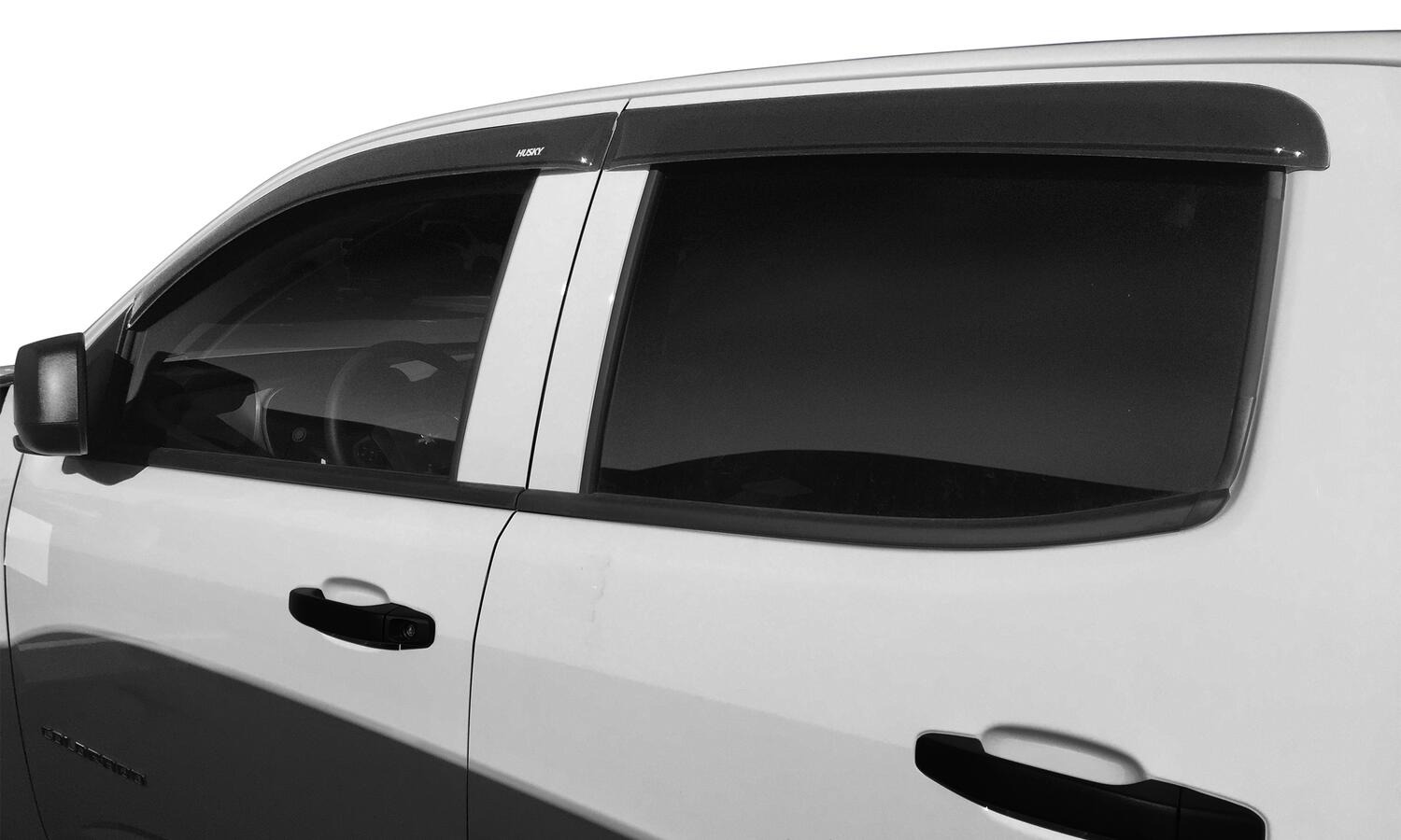 Husky Liners 2854049 - Ventvisor, Crew Cab, Smoke