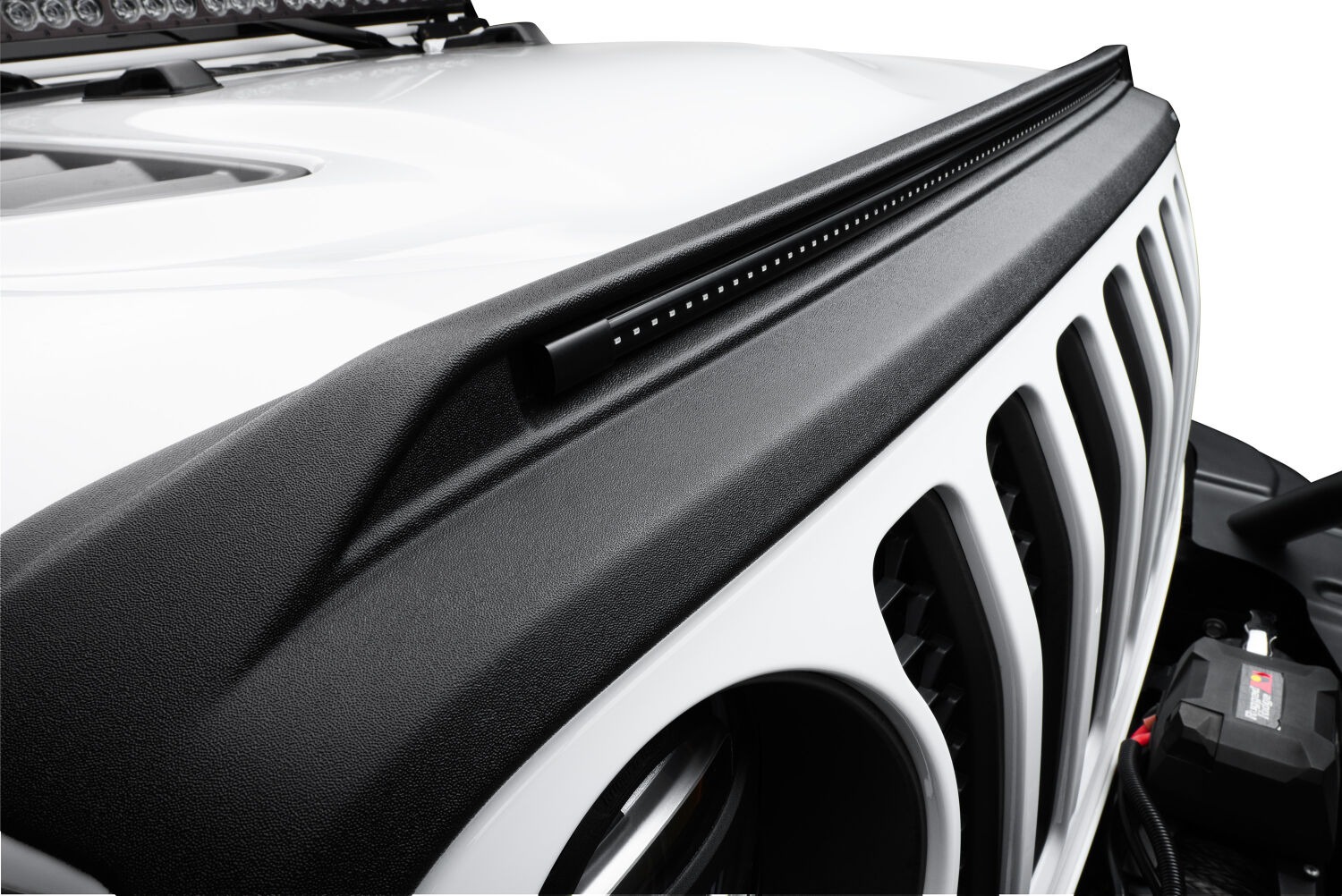 Husky Liners 2820004 - Aeroskin Lightshield PRO, Black, TPO - Thermoplastic Olefin