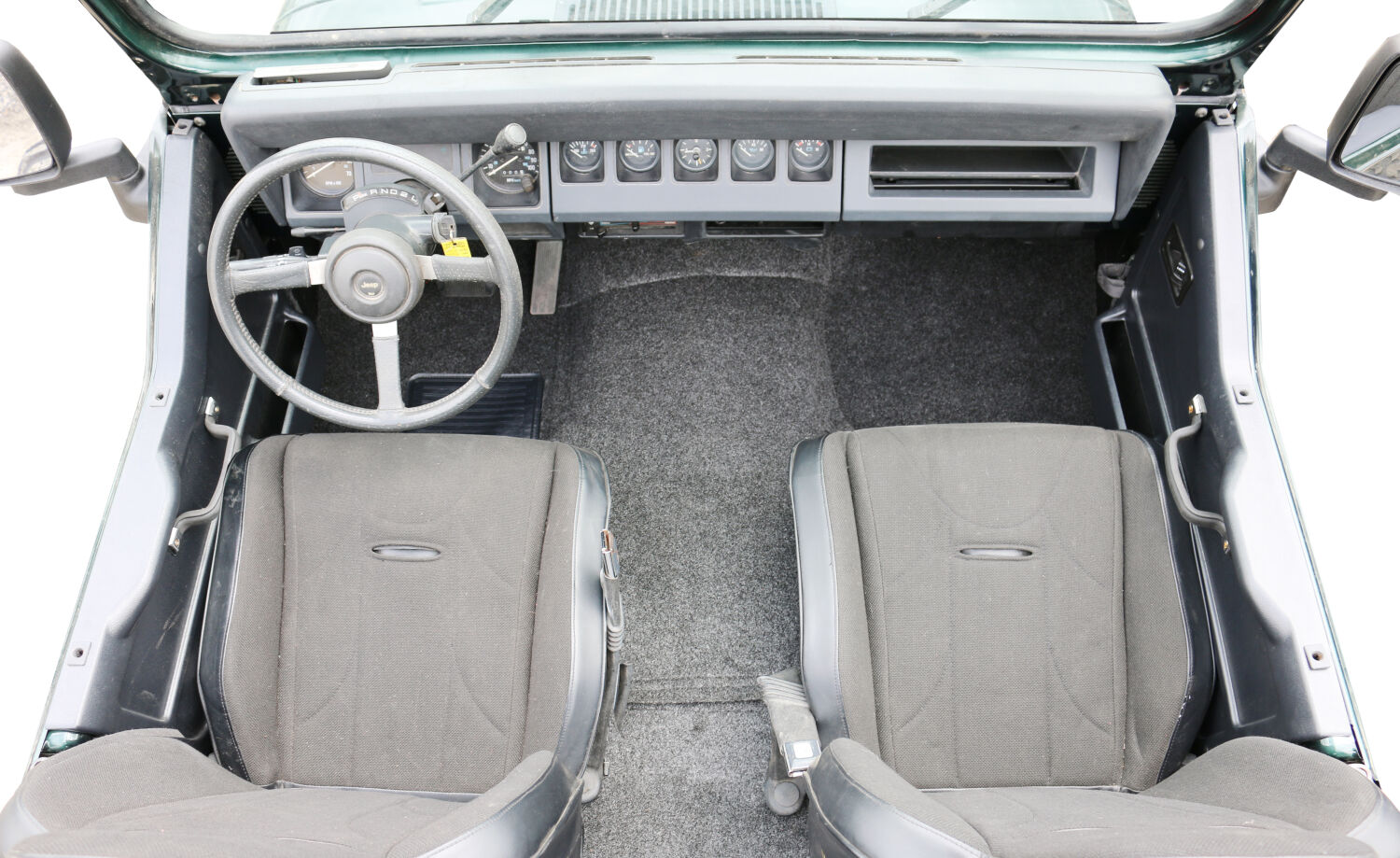 Husky Liners HBRCYJ76F - Guardian Comfort Jeep Liner, Grey, Polypropylene