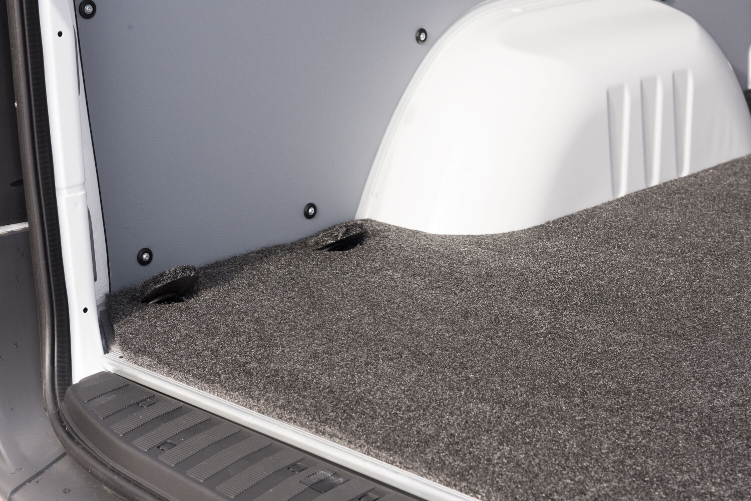 Husky Liners HVRMS06L - Guardian Comfort Van Mat, Grey, Thermoplastic Olefin(TPO)