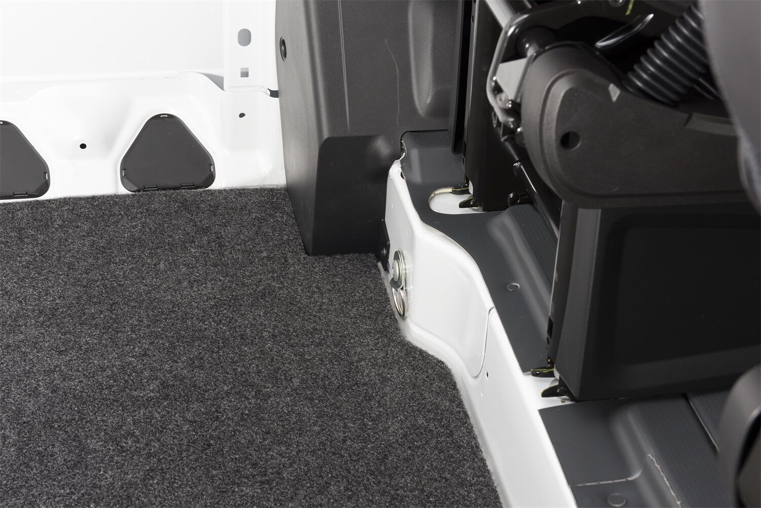 Husky Liners HVRMS06L - Guardian Comfort Van Mat, Grey, Thermoplastic Olefin(TPO)