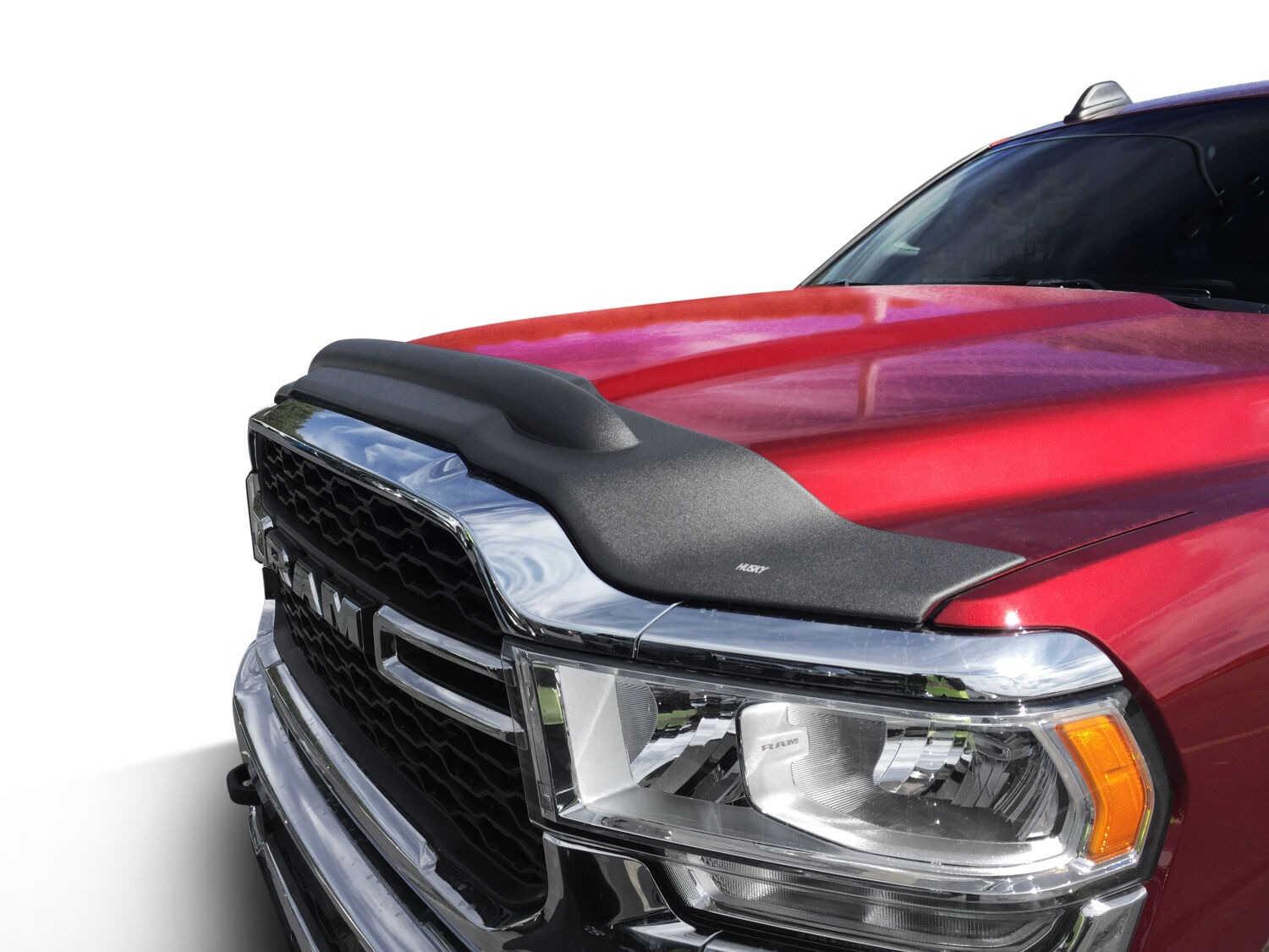 Husky Liners 2830004 - Aeroskin II, Matte Black, TPO