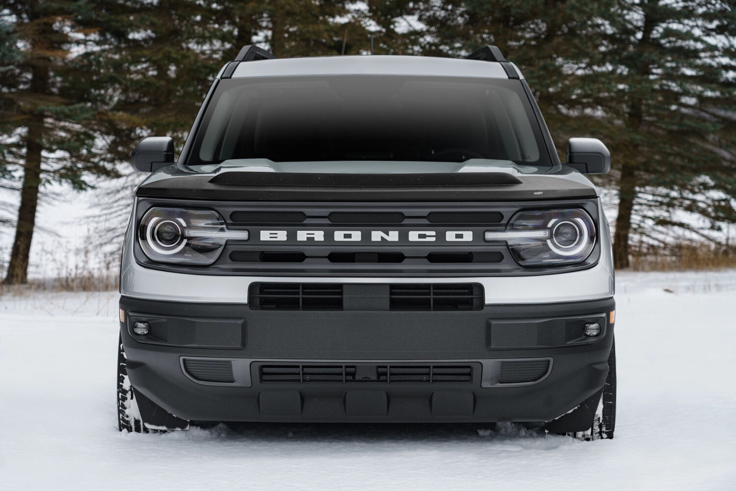 Husky Liners 2830188 - Aeroskin II, Matte Black, TPO