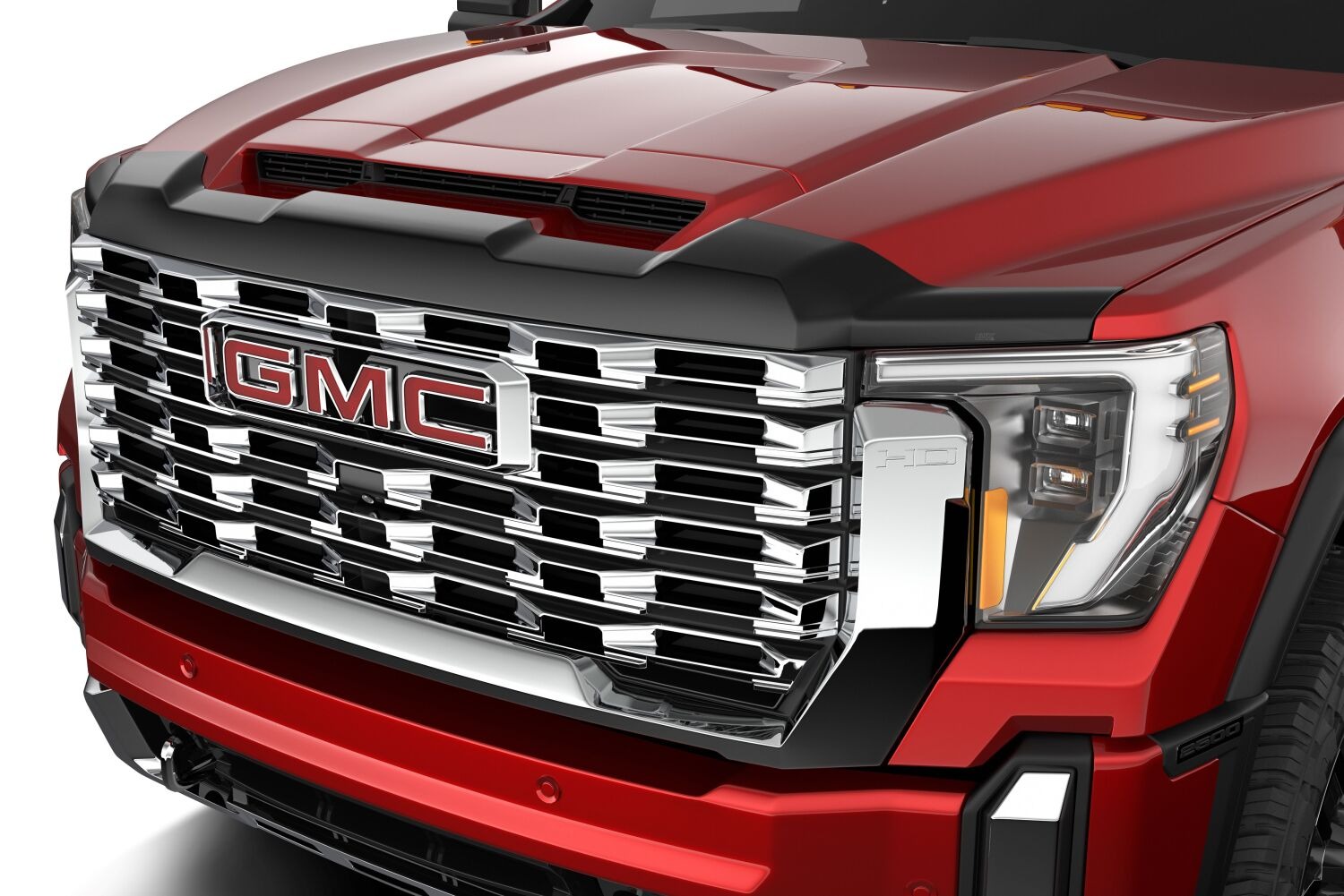 Aeroskin Hood Protector; Smoke 2024-2026 GMC Sierra 2500 HD; 2024-2026 GMC Sierra 3500 HD