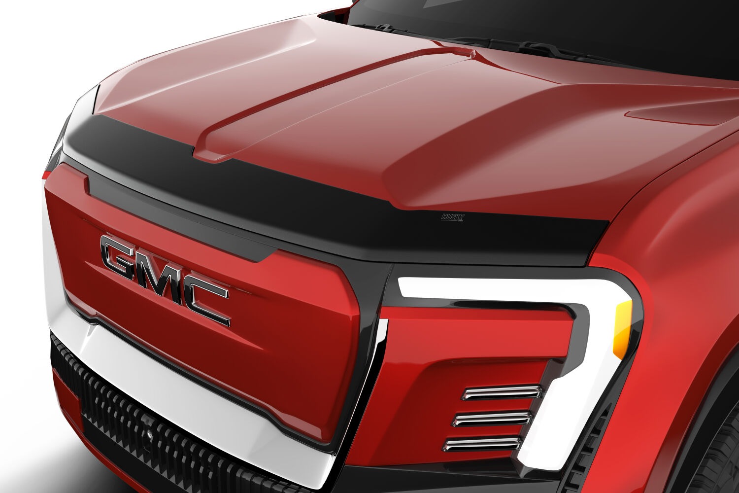 Aeroskin Hood Protector; Smoke 2024-2025 GMC Sierra EV