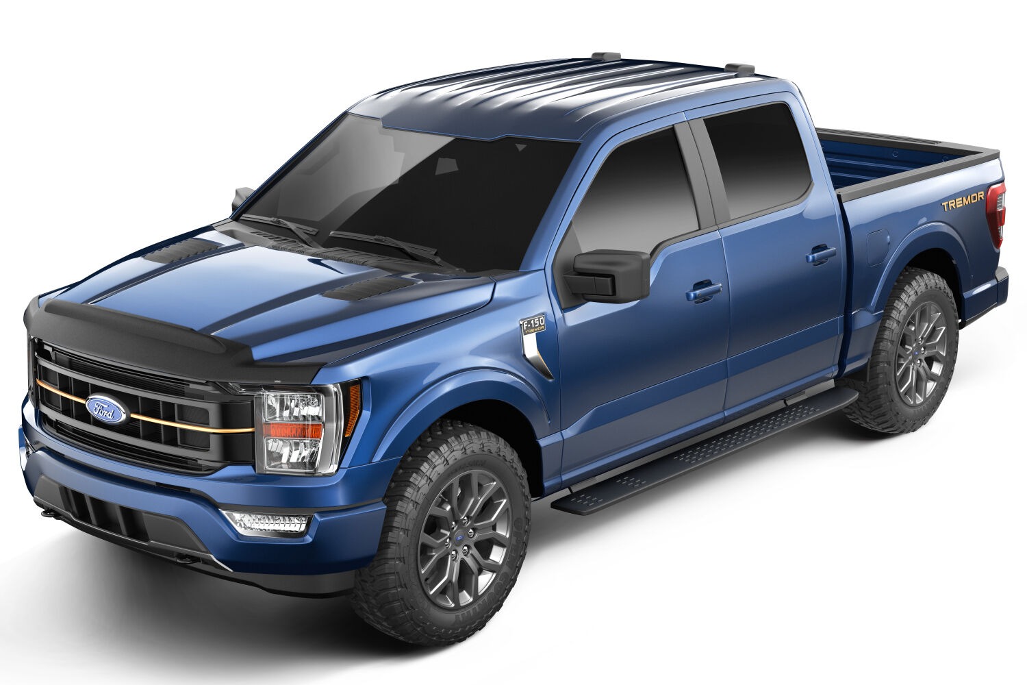 Husky Liners 2830229 - Aeroskin II, Matte Black, TPO