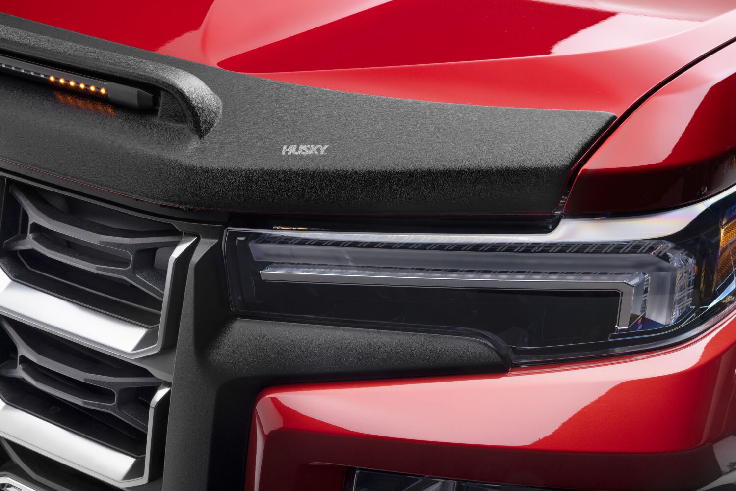 Husky Liners 2820214 - Aeroskin Lightshield PRO, Black, TPO - Thermoplastic Olefin