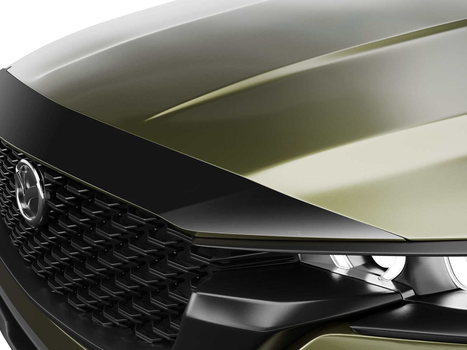 Husky Liners 2842250 - Aeroskin, Smoke, Modified Acrylic