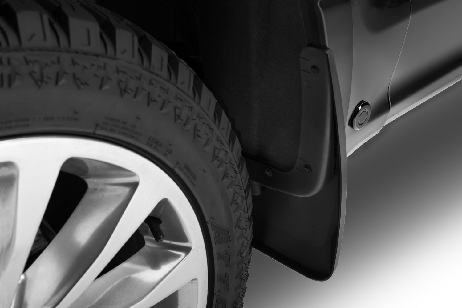 Husky Liners 58456 - Custom Mud Guards, Black, TPO - Thermoplastic Olefin