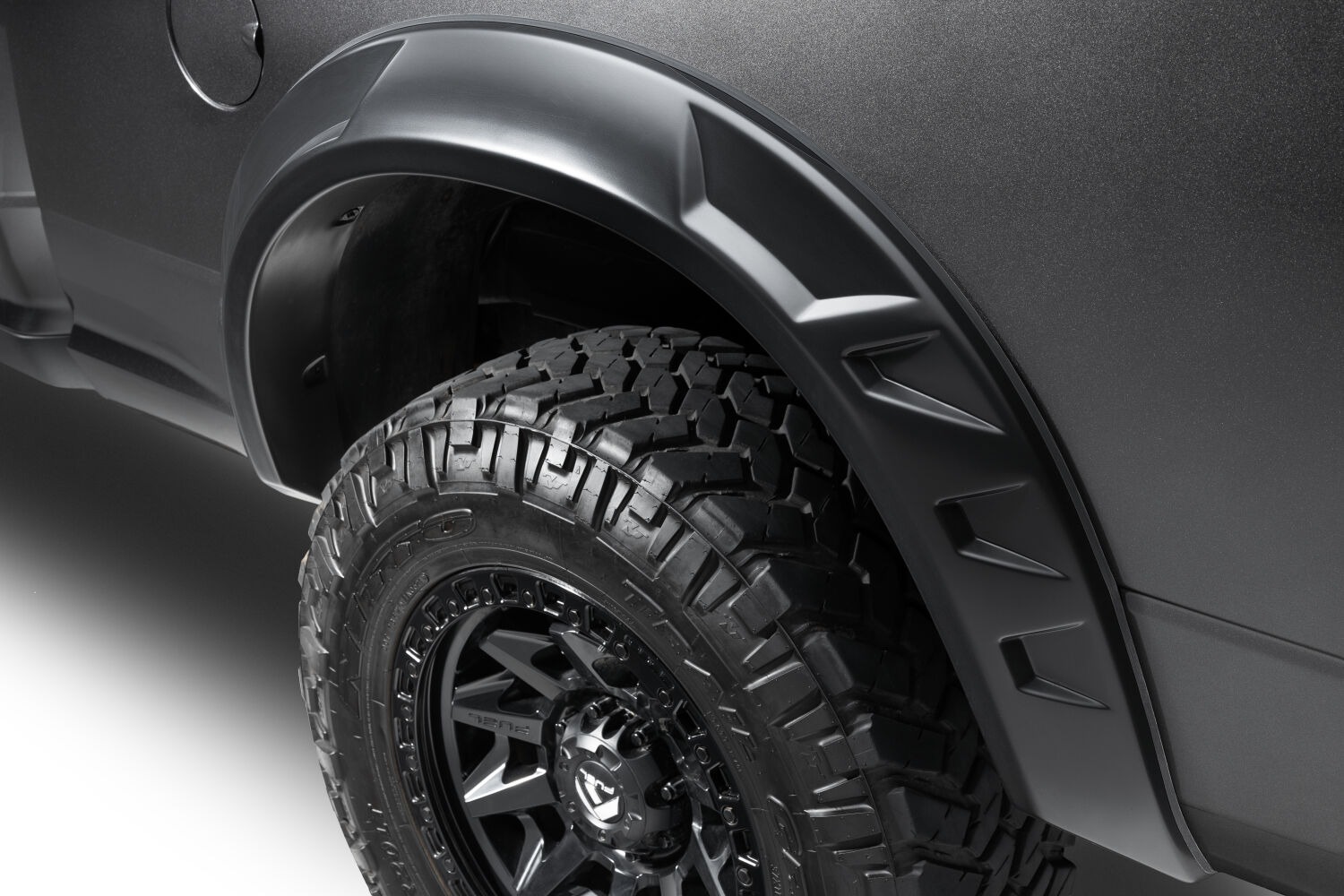 Husky Liners 2805938 - DRT Fender Flares, Black, Abs Thermoplastic