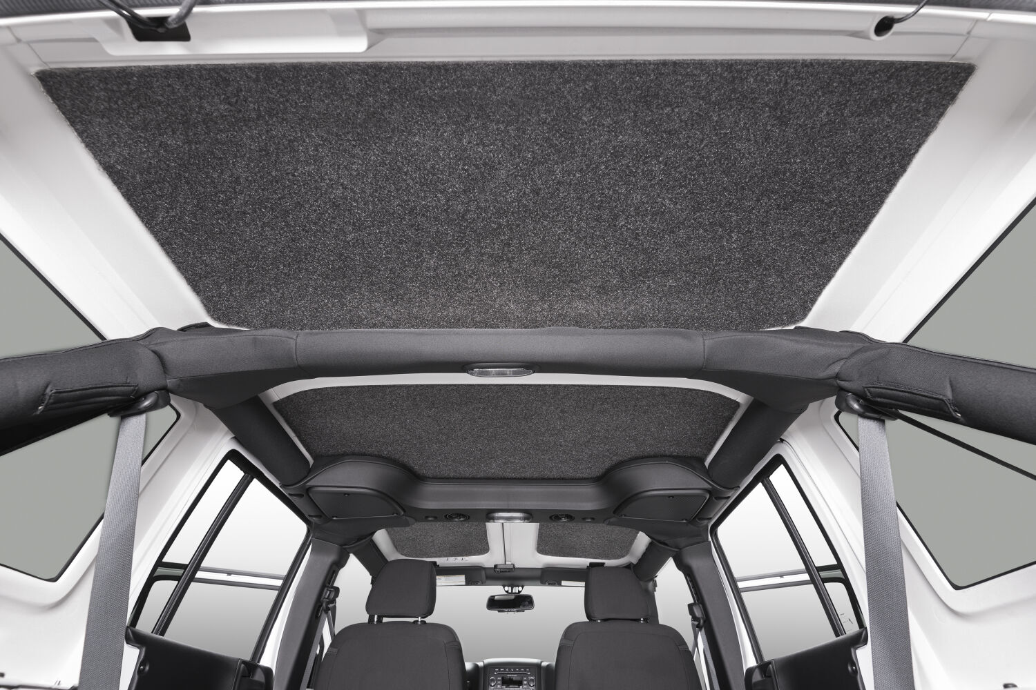 Husky Liners HHLJL184DRK - Jeep Headliner, Grey, Polypropylene