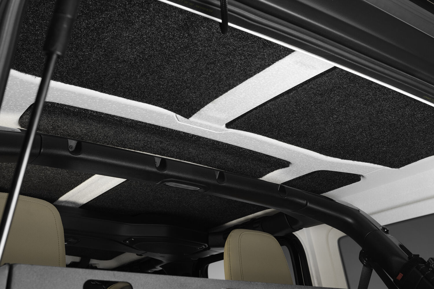 Husky Liners HHLJL184DRK - Jeep Headliner, Grey, Polypropylene