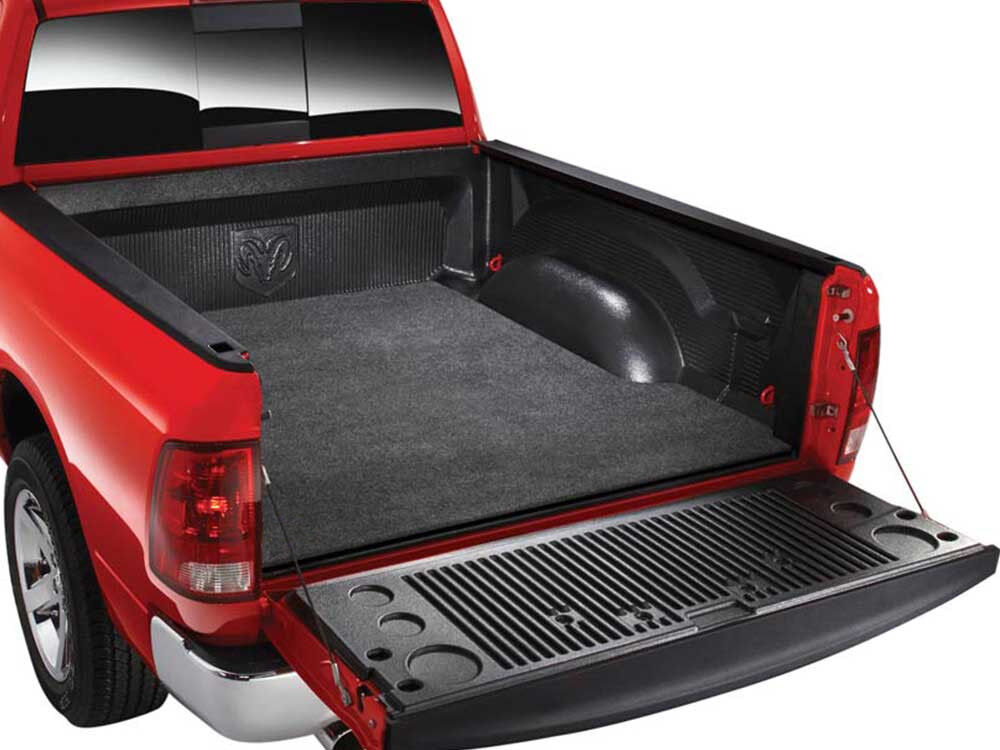 Husky Liners HBMX00D - Truck Bed Mat, Grey, Polypropylene