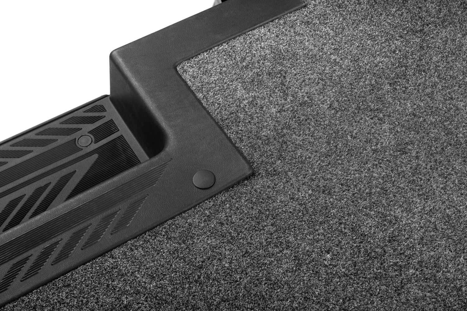 Husky Liners HVTDP14L - Guardian Impact Van Mat, Grey, Thermoplastic Olefin(TPO)