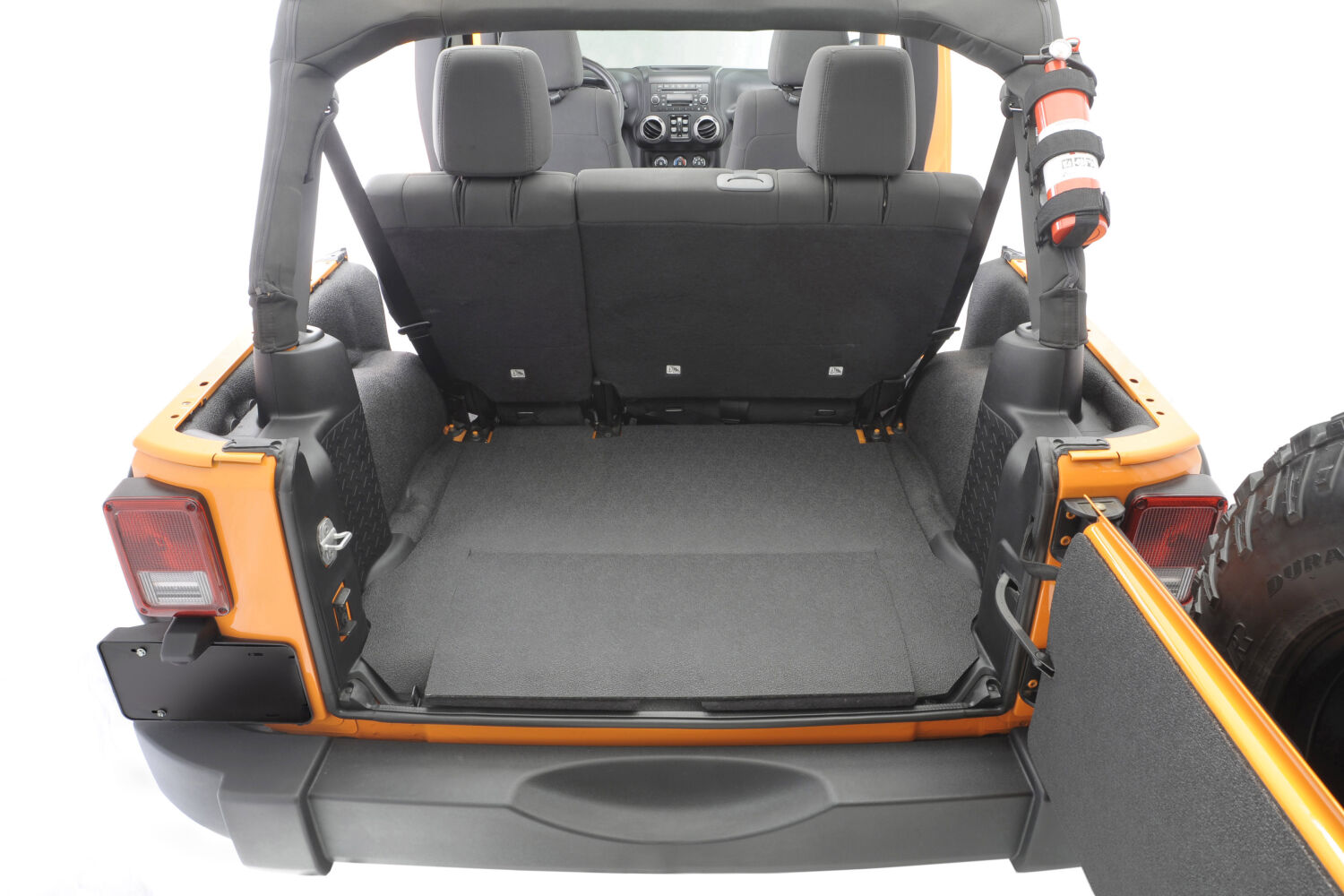 Husky Liners HBTJK11R4 - Guardian Impact Jeep Liner, Grey, Thermoplastic Olefin(TPO)