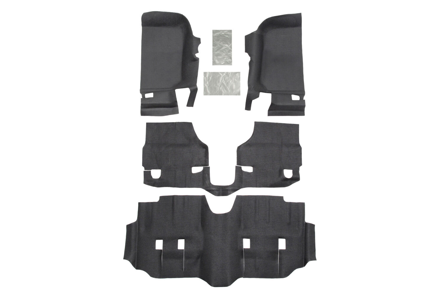 Husky Liners HBTJK07F4 - Guardian Impact Jeep Liner, Grey, Thermoplastic Olefin(TPO)