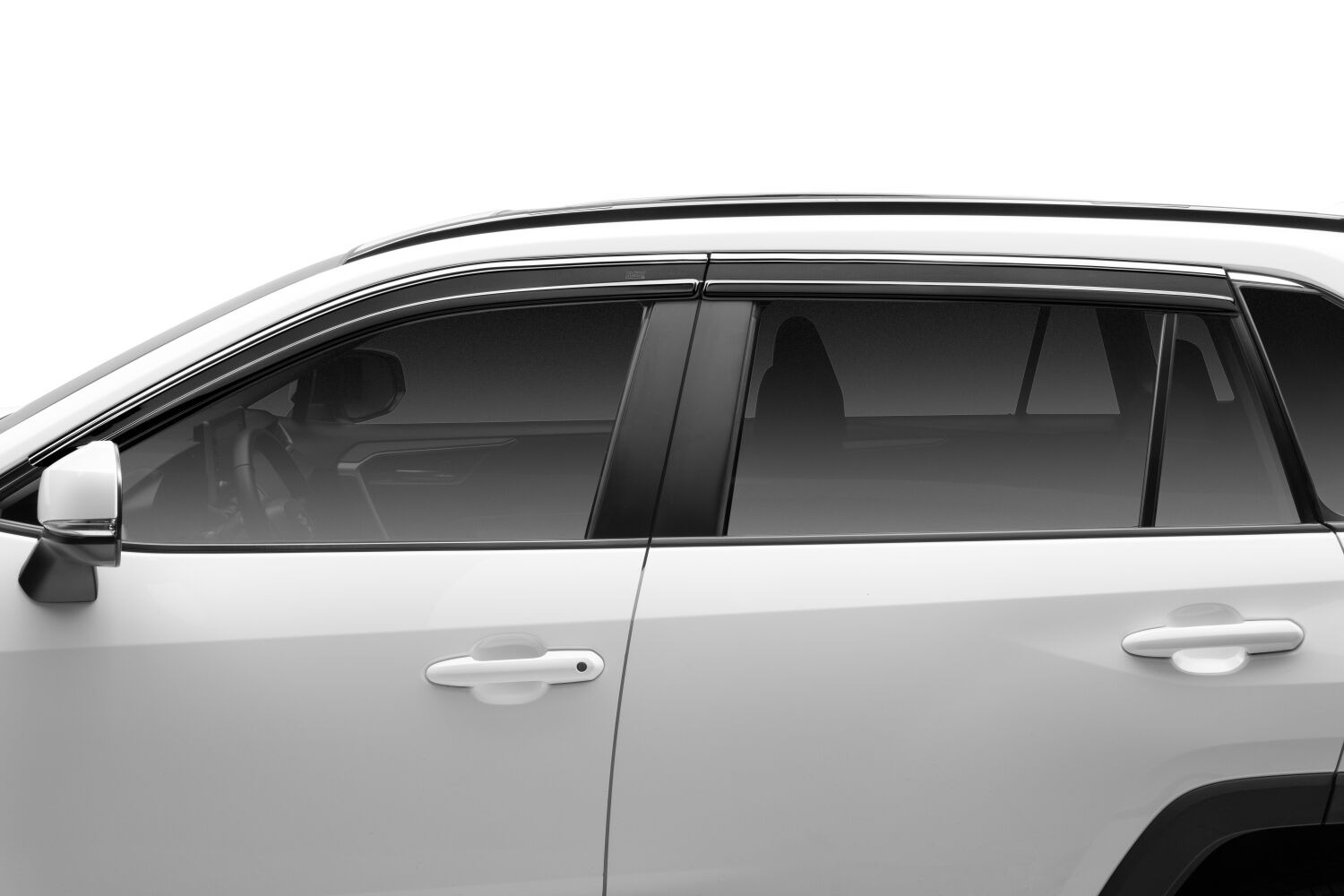 Husky Liners 2884074 - Ventvisor, Smoke with Chrome Trim, Modified Acrylic