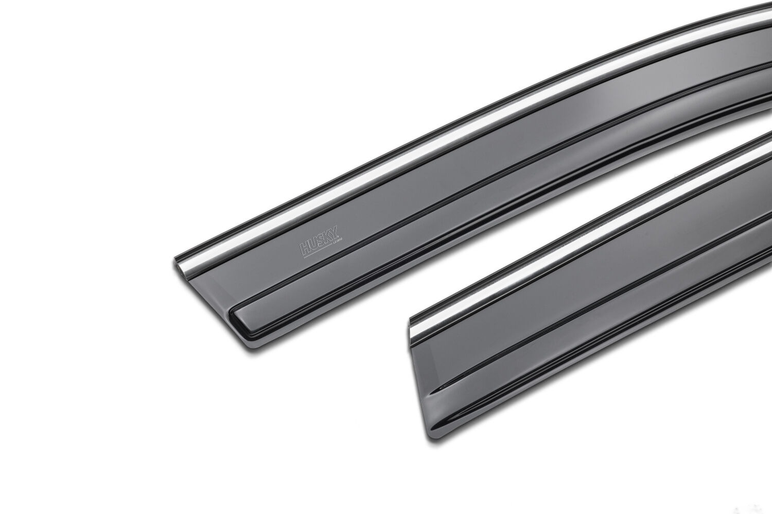Husky Liners 2884074 - Ventvisor, Smoke with Chrome Trim, Modified Acrylic