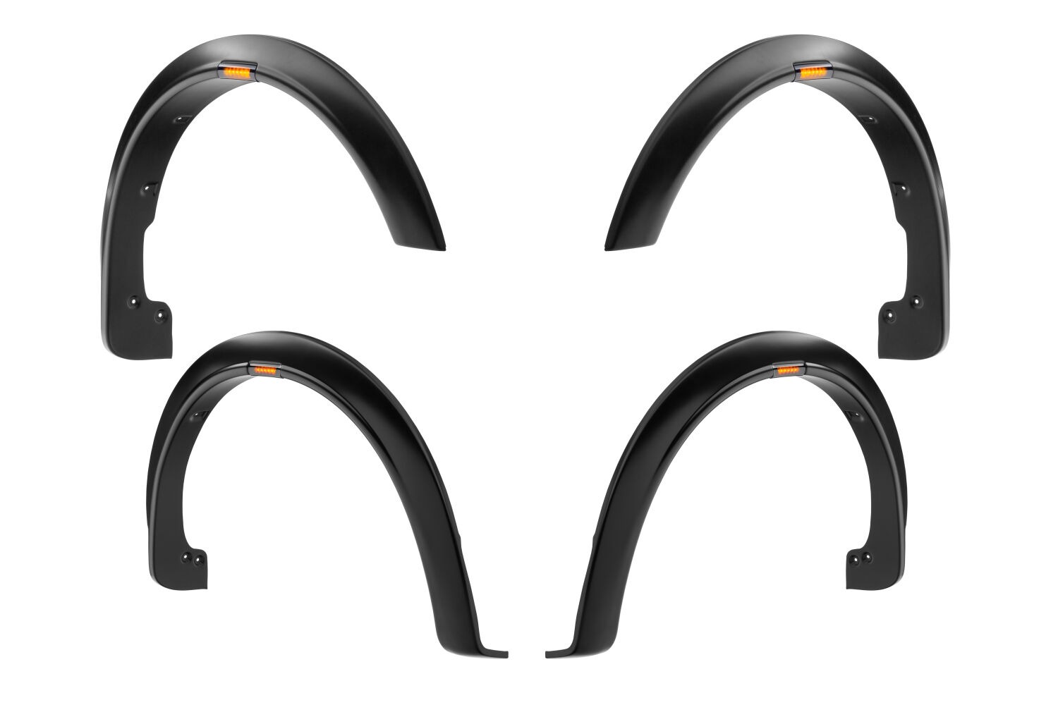 Husky Liners 2802968 - RVL Fender Flares, Black, Abs Thermoplastic