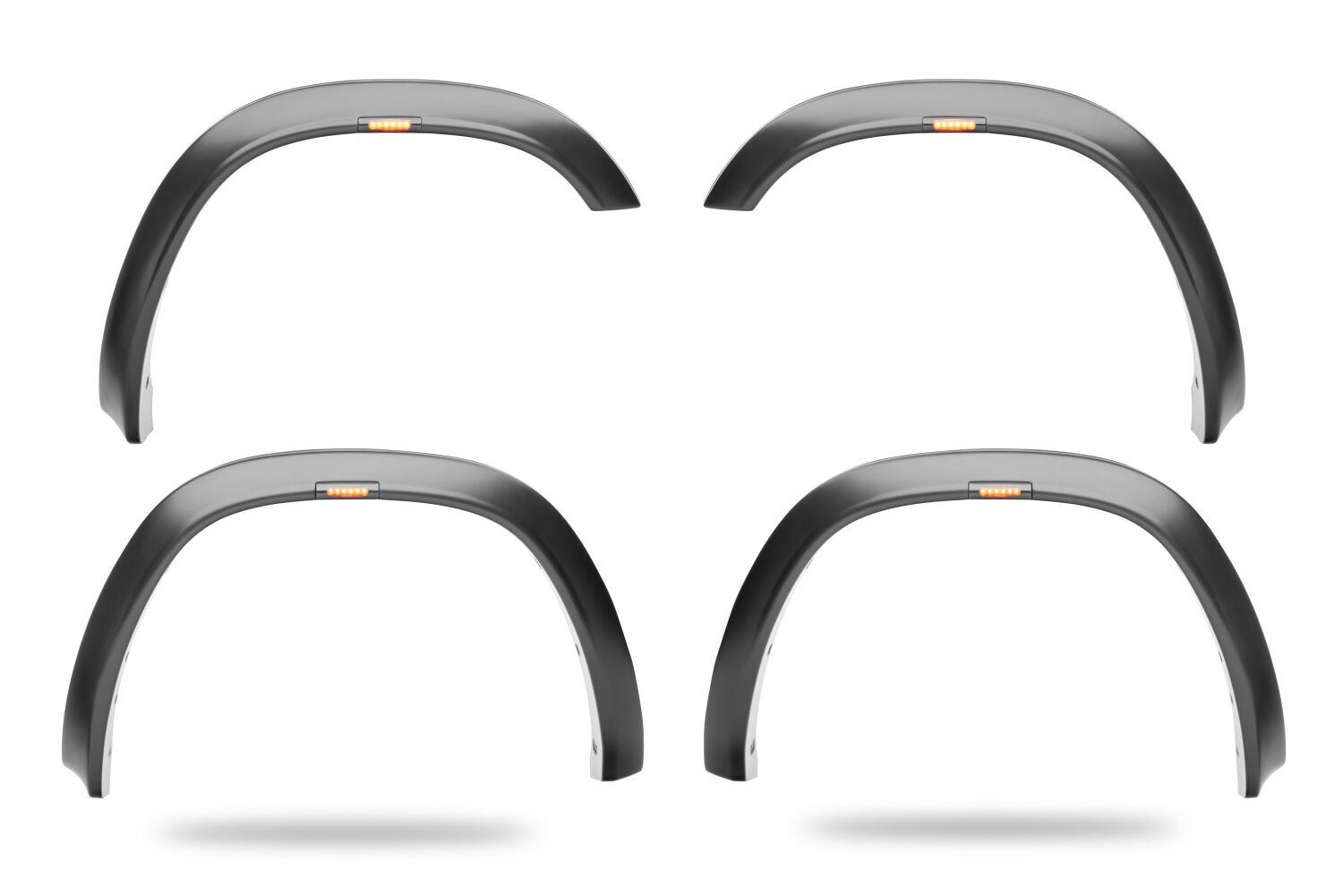 Husky Liners 2805942 - RVL Fender Flares, Black, Abs Thermoplastic