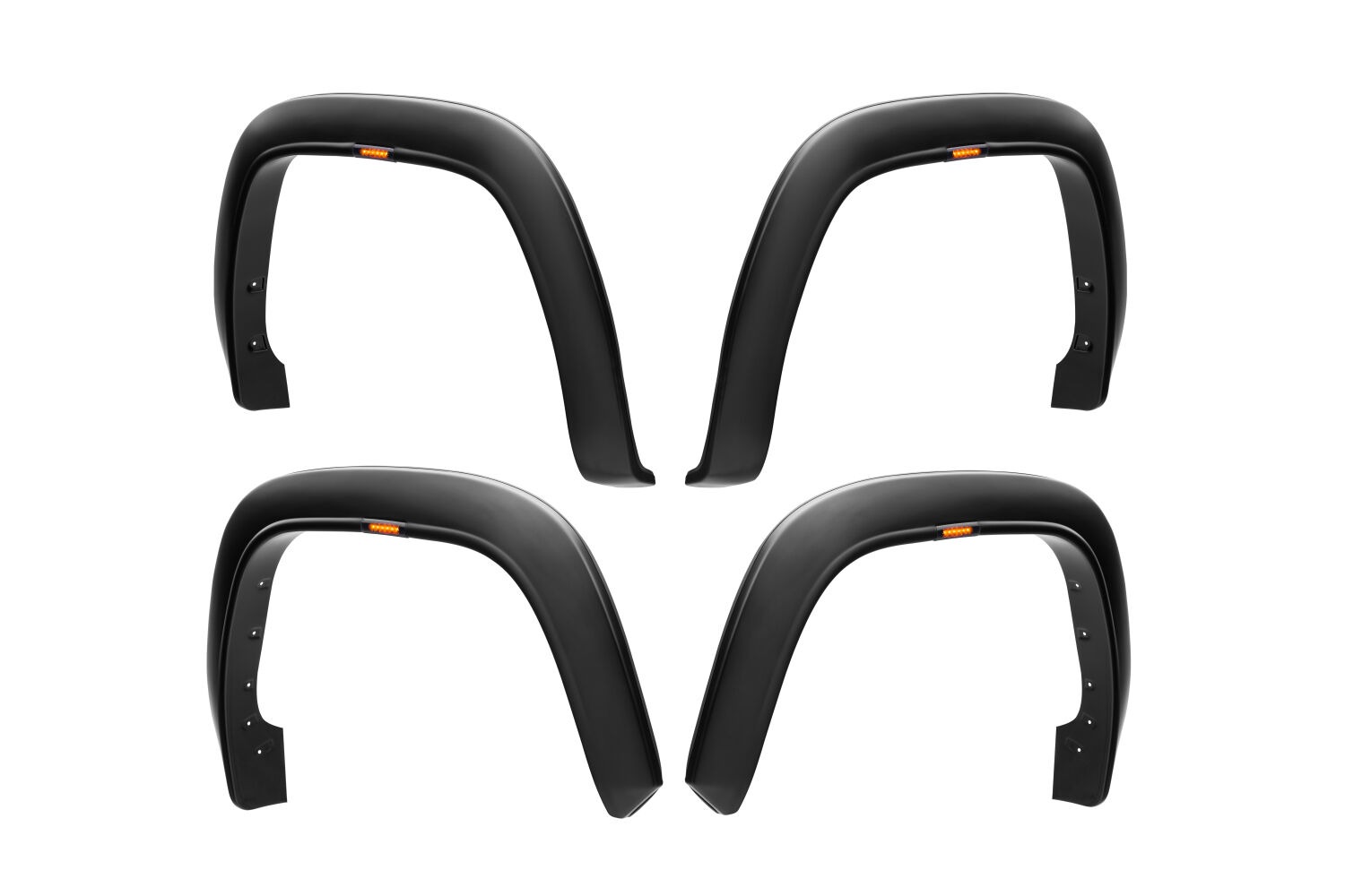 Husky Liners 2803932 - RVL Fender Flares, Black, Abs Thermoplastic