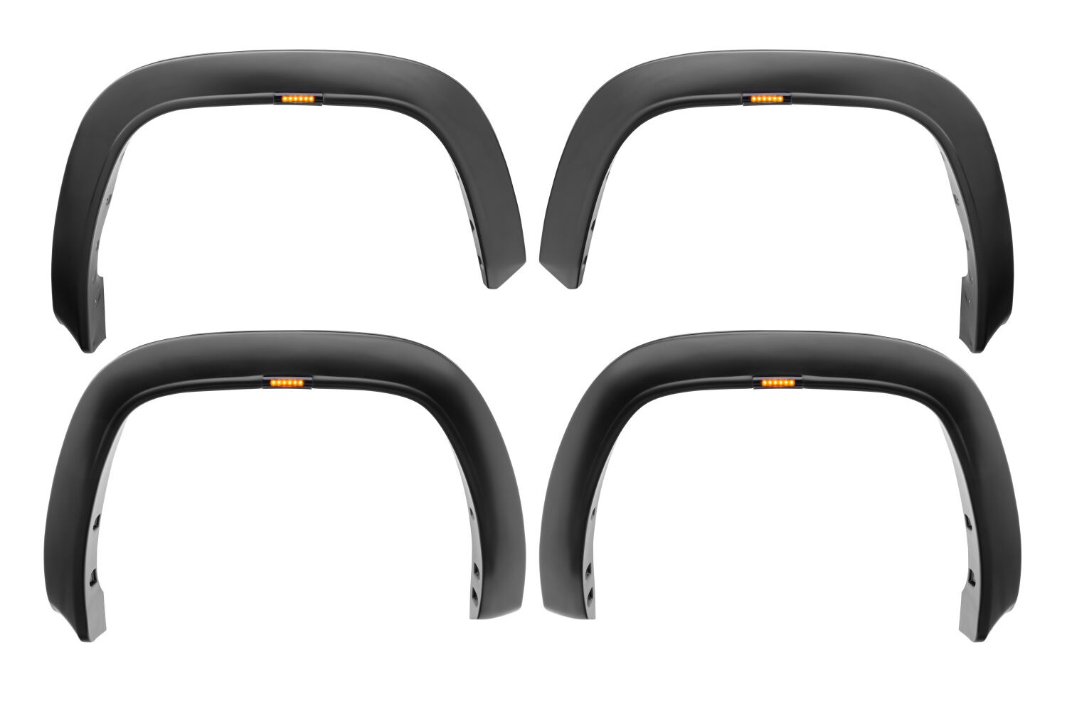 Husky Liners 2803932 - RVL Fender Flares, Black, Abs Thermoplastic