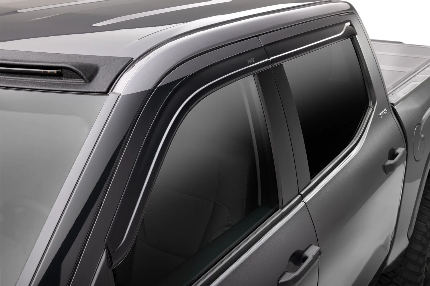Husky Liners 2854111 - Ventvisor, Crew Cab, Smoke