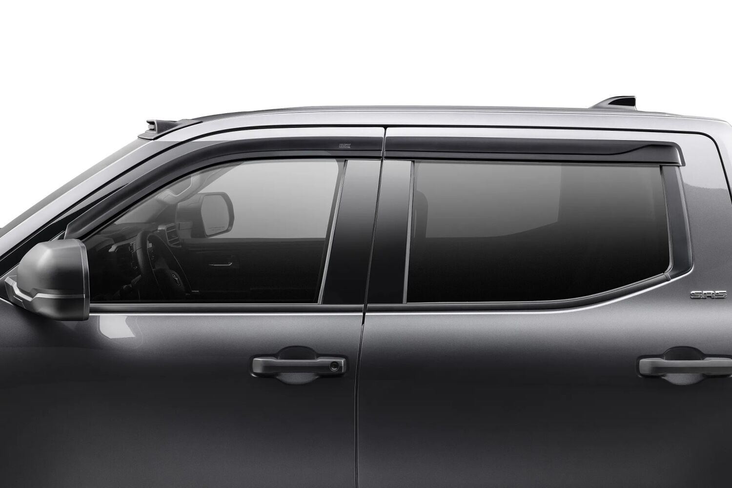 Husky Liners 2854111 - Ventvisor, Crew Cab, Smoke