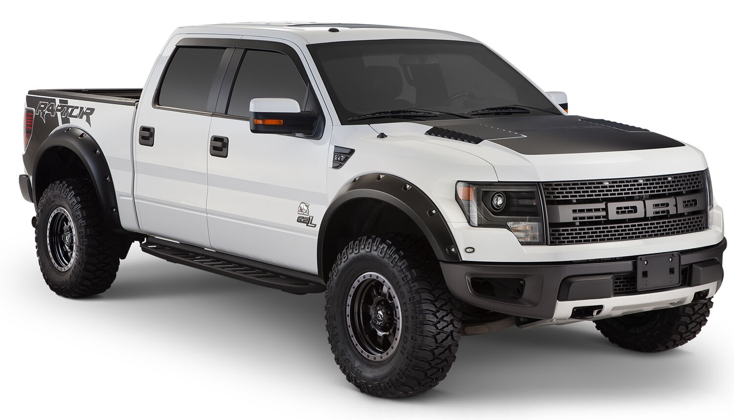 Fender Flares Pocket-Style 4PC Set 2010-2014 Ford F-150