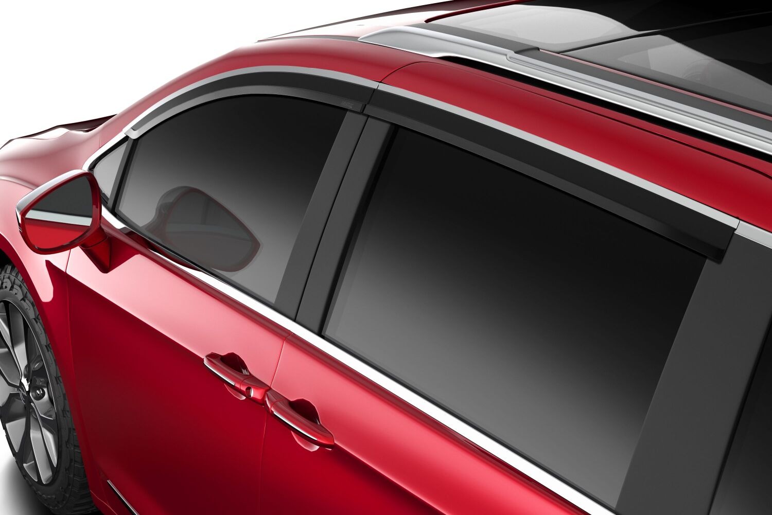 Husky Liners 2884062 - Ventvisor, Smoke with Chrome Trim, Modified Acrylic